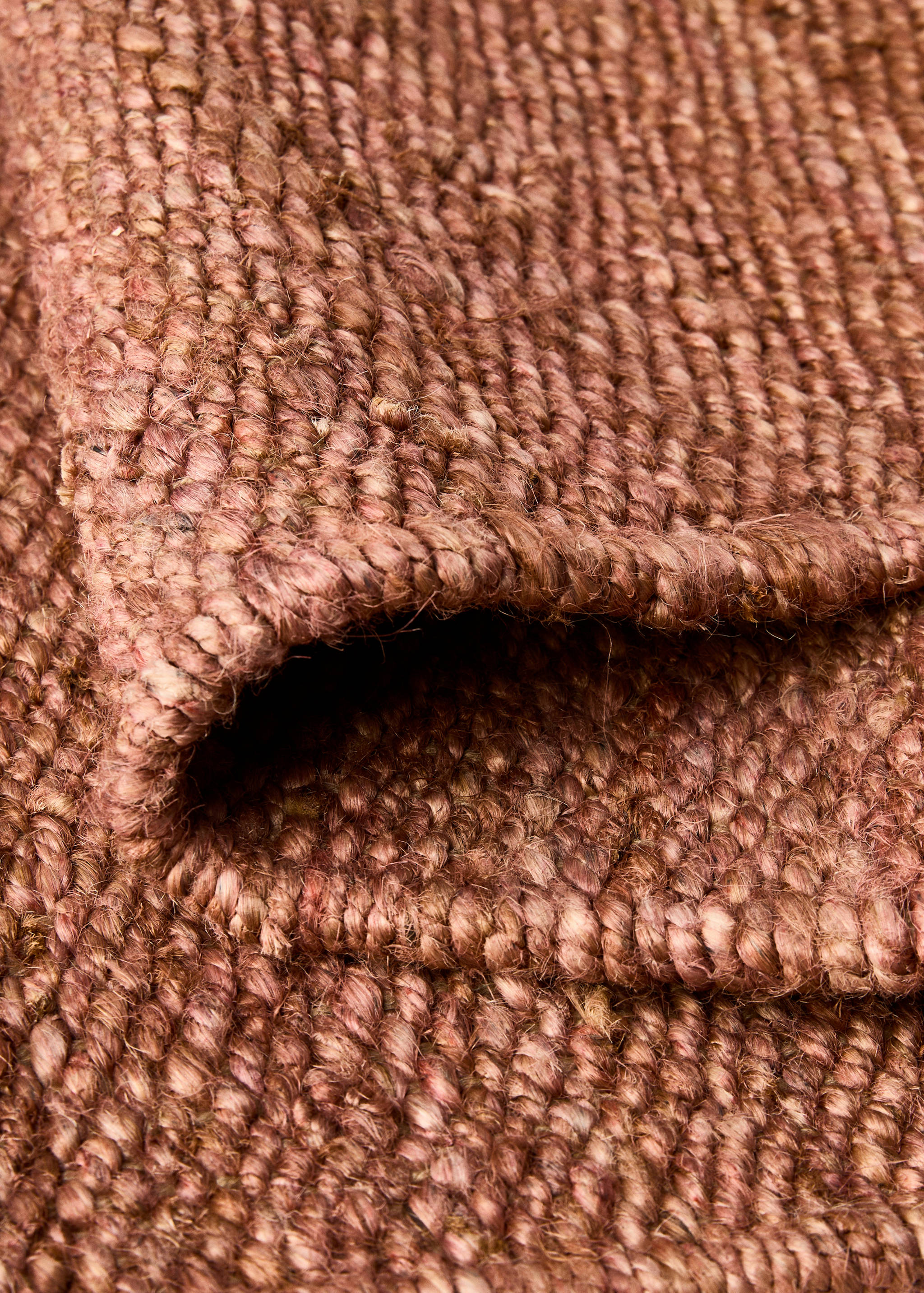 Braided overdyed jute rug - Details of the article 1