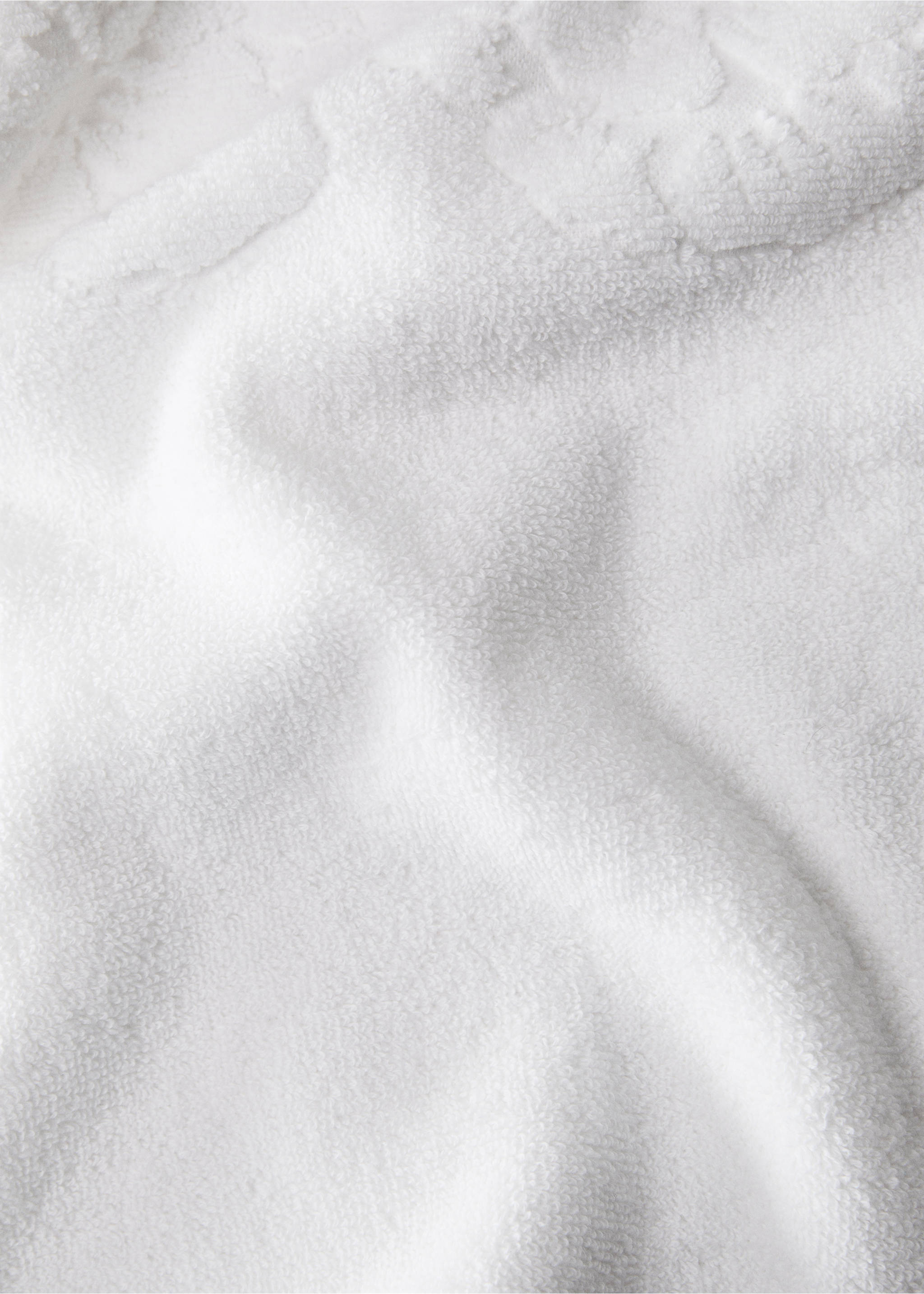 Tovallola bany sanefa floral - Detall de l'article 3, Blanc. Ref: 87023310-00.