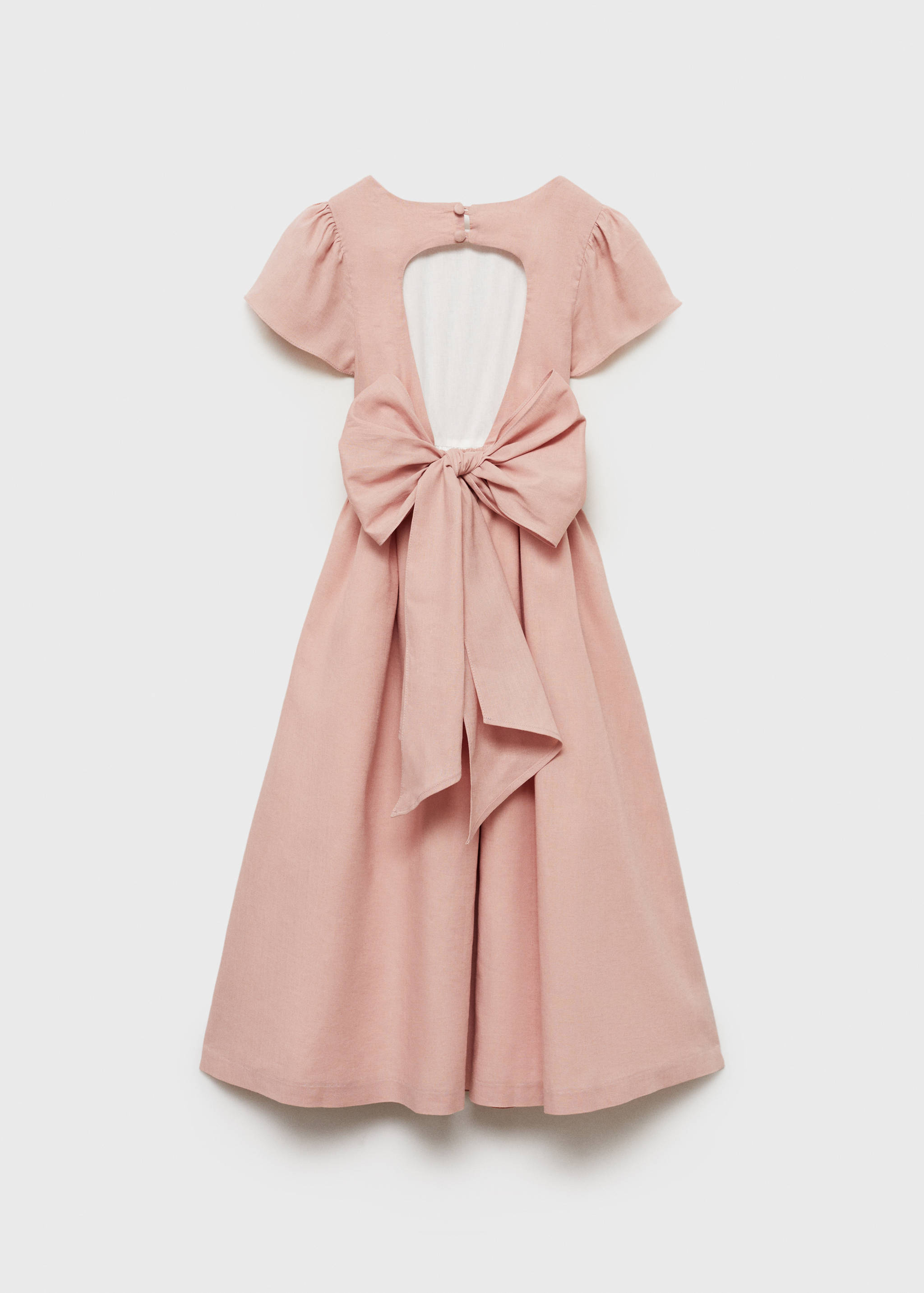 Robe lin ouverture dos - Verso de l’article