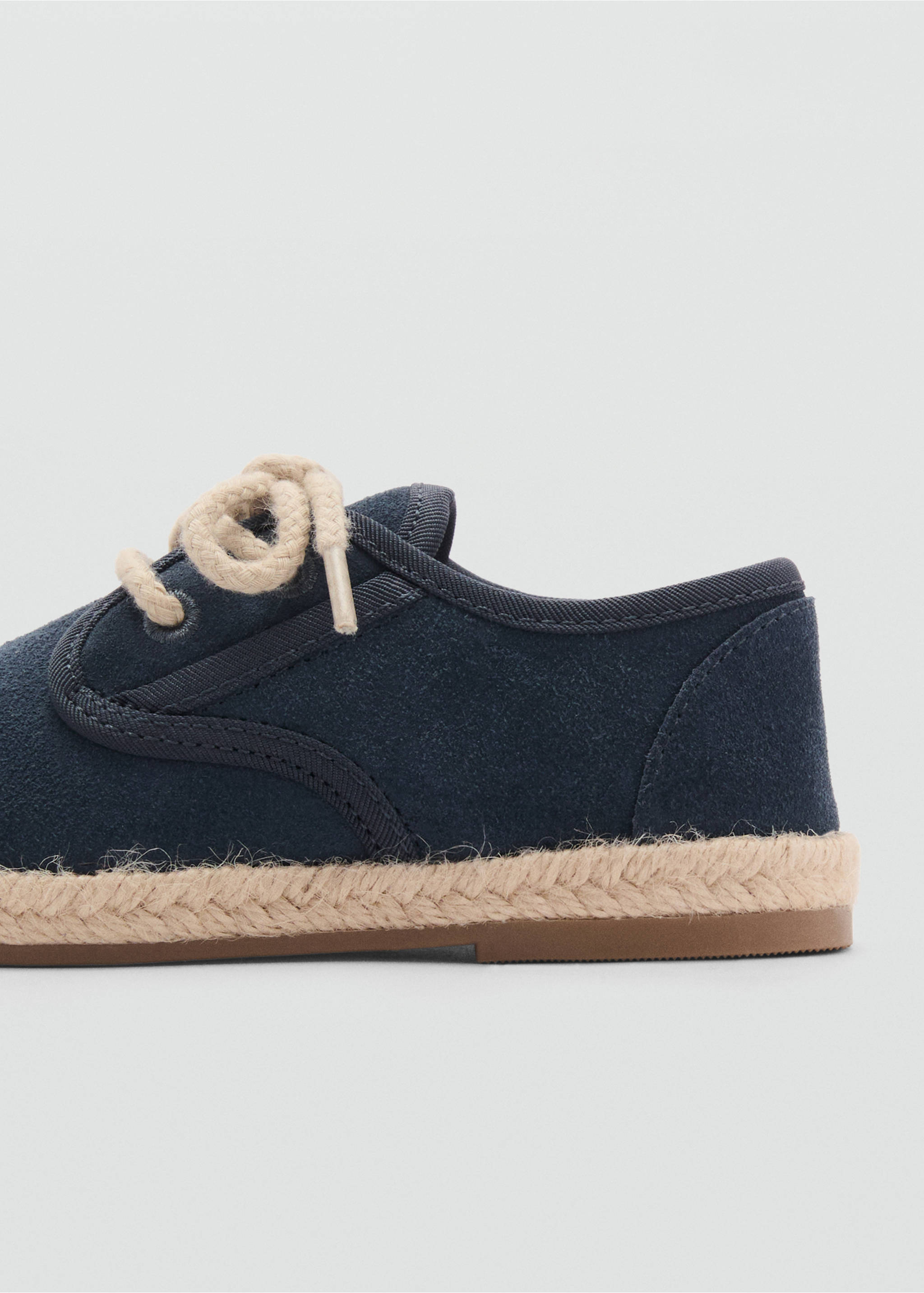 Fűzős bőrcipő - A termék adatai 2, Kék. Ref: 87023646-00.