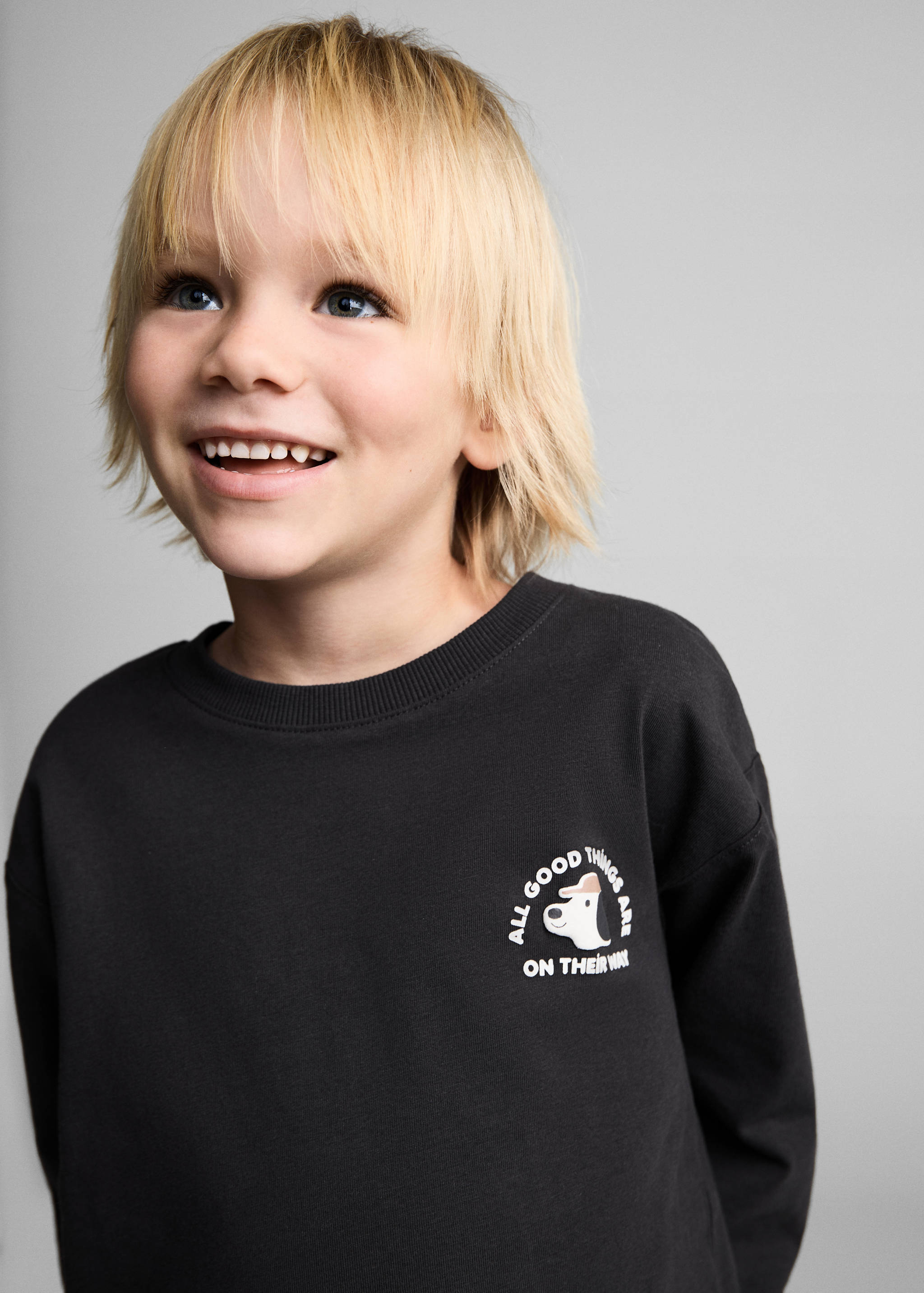 T-shirt en coton imprimé - Détail de l'article 1