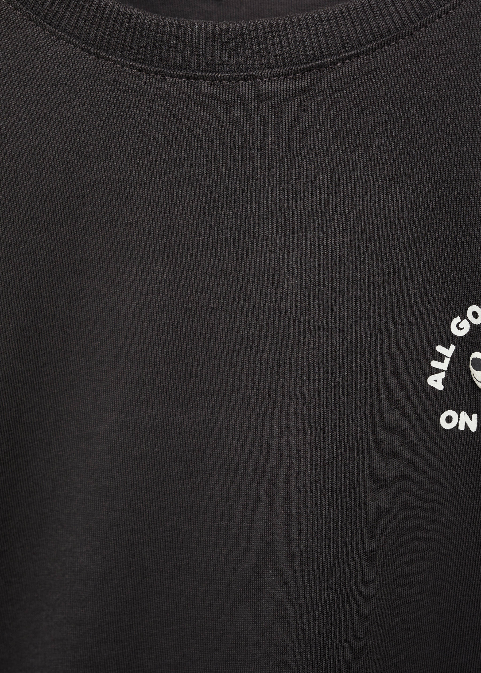 T-shirt en coton imprimé - Détail de l'article 8