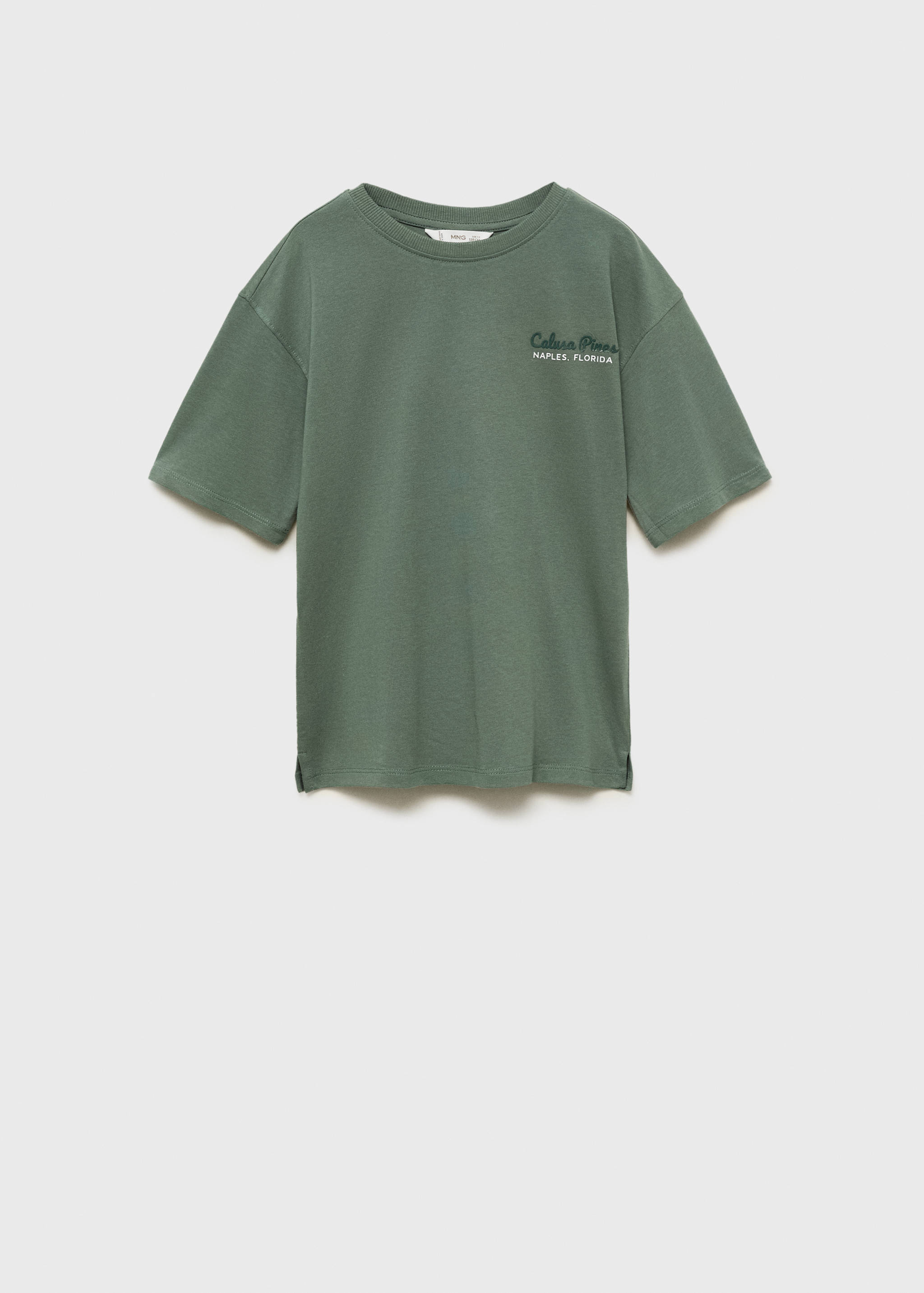 Bedrucktes Baumwoll-T-Shirt - Artikel ohne Model
