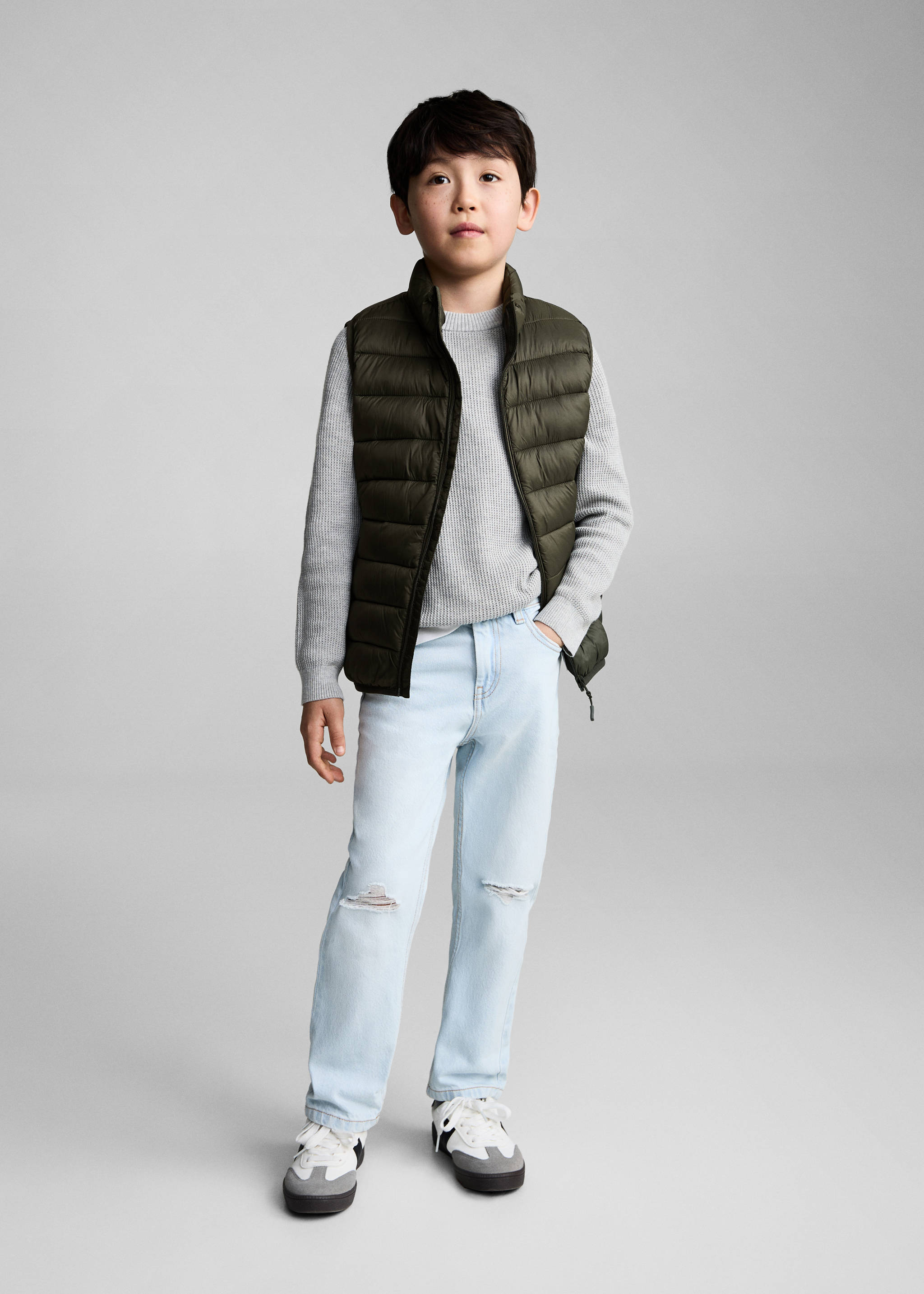 Quilted gilet - General plane