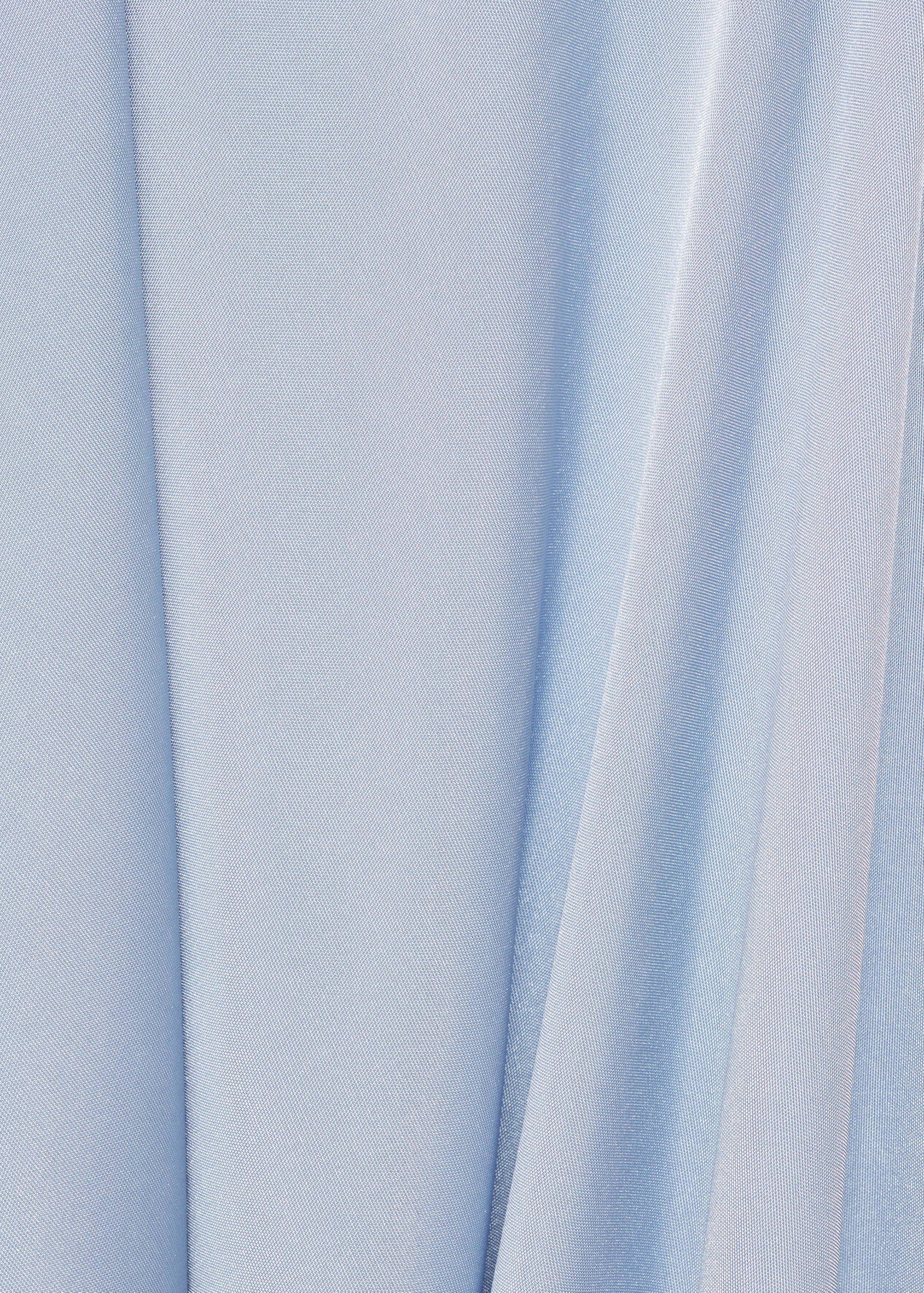 Asymmetric draped gown - Details of the article 0