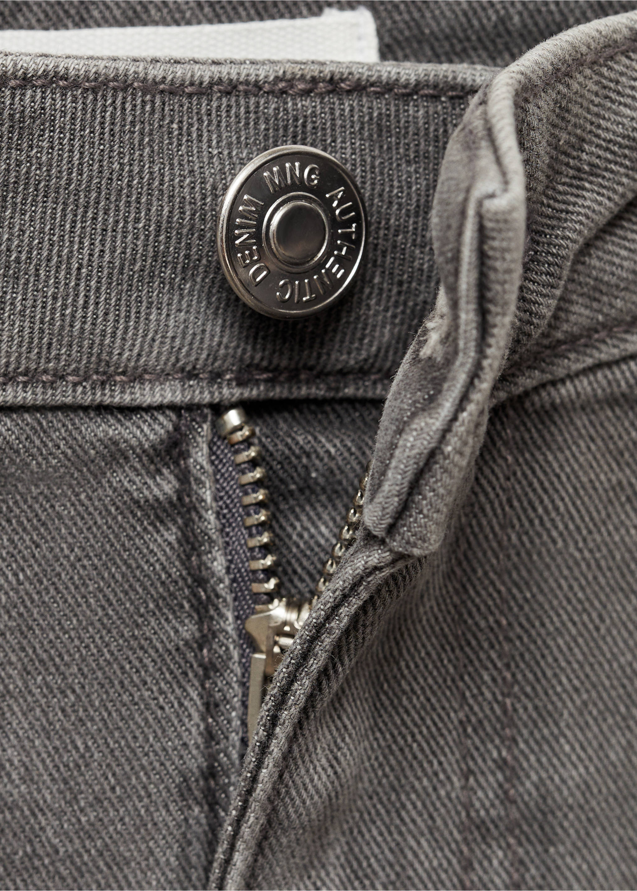 Cargo miniskirt - Details of the article 0, Denim Grey. Ref: 87024066-00.