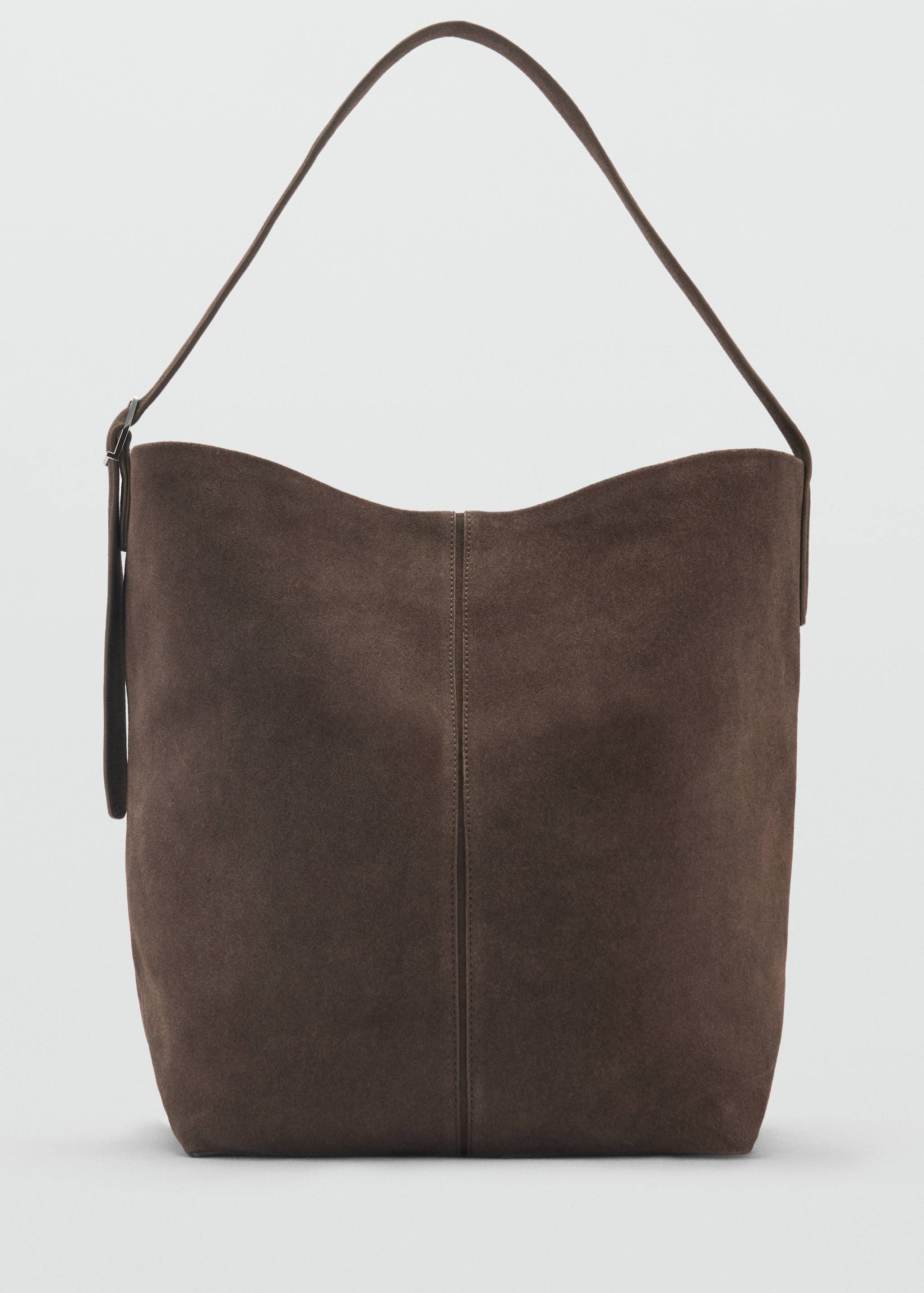 Suède shopper - Artikel zonder model