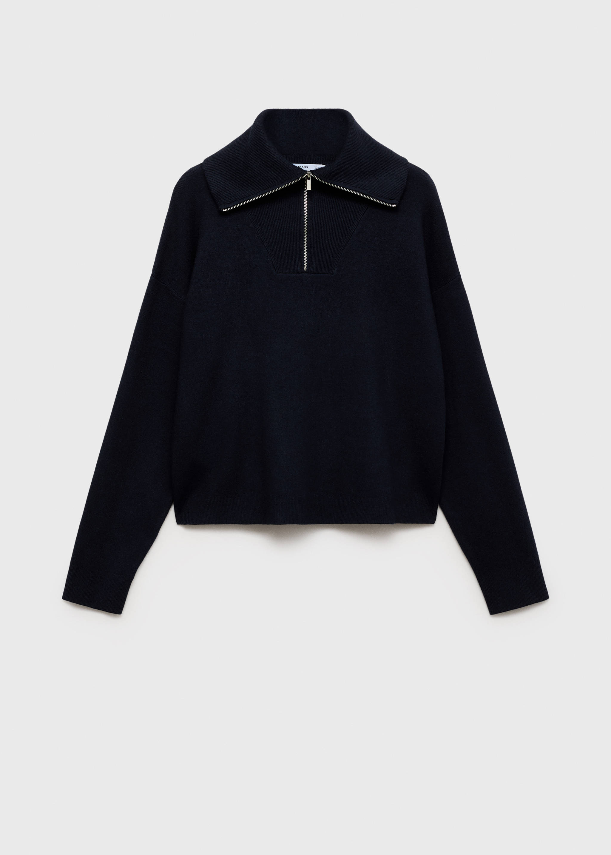 Pull-over col fermeture Éclair - Article sans modèle