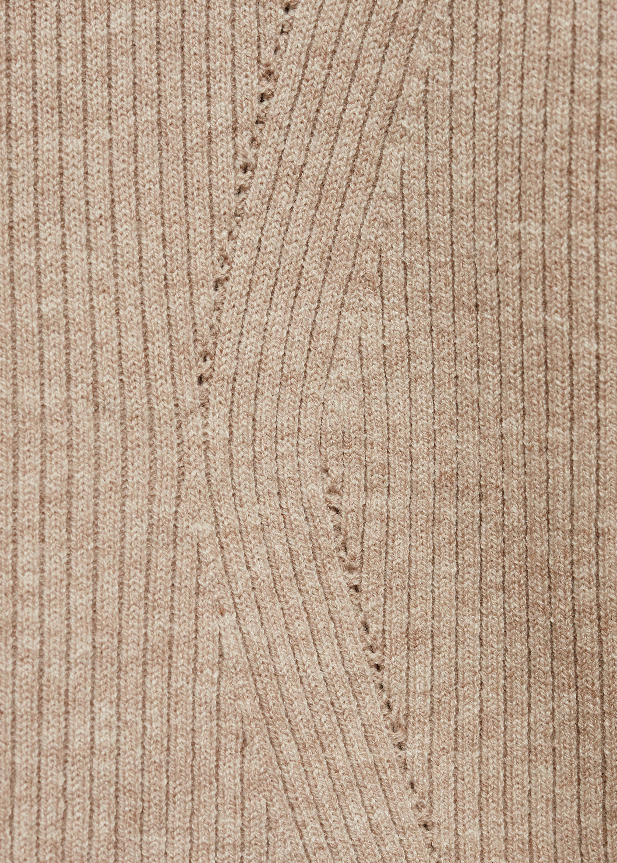 Gerippter Pullover mit Kapuze - Detail des Artikels 0