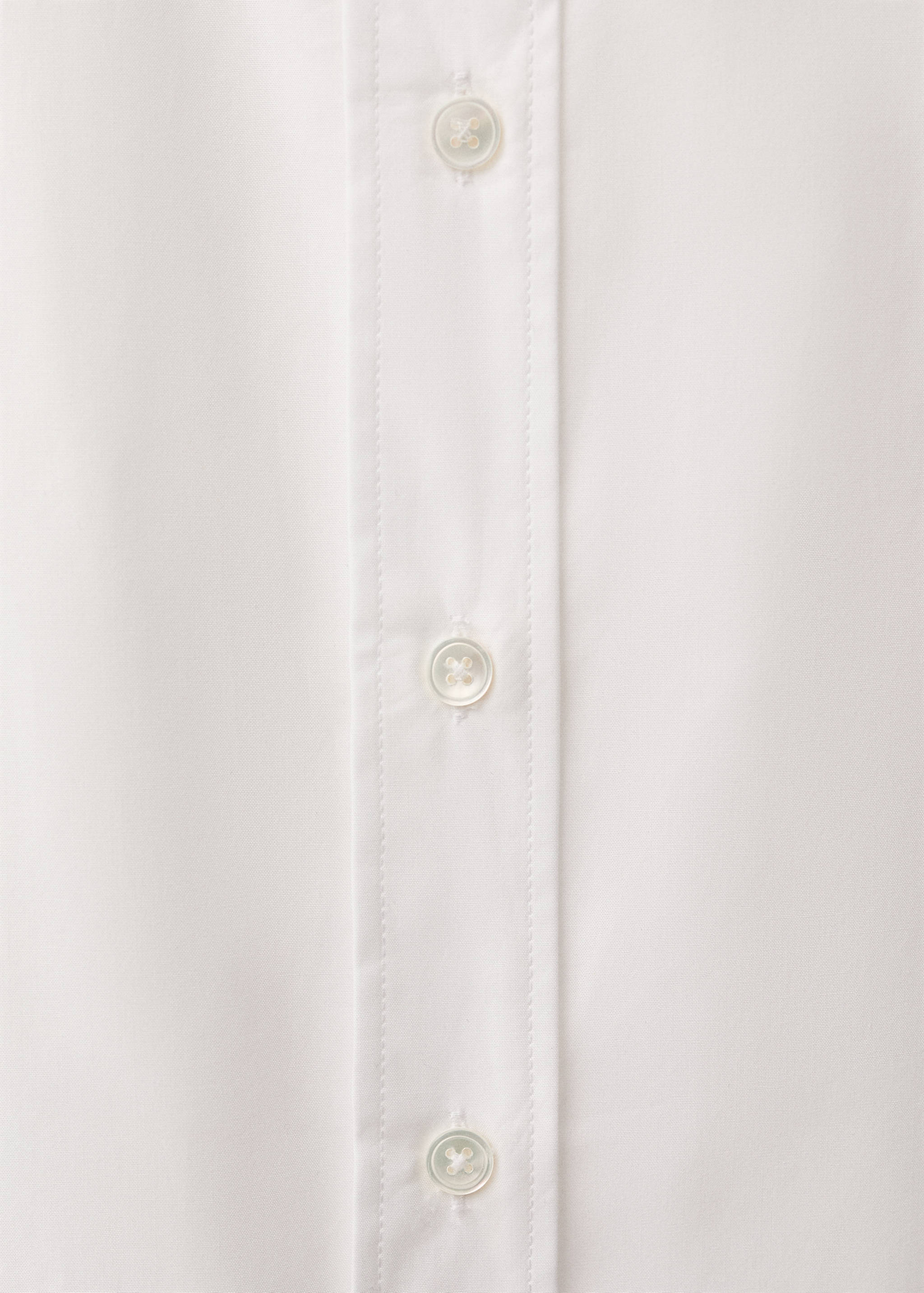 Oversize cotton shirt - Details of the article 0