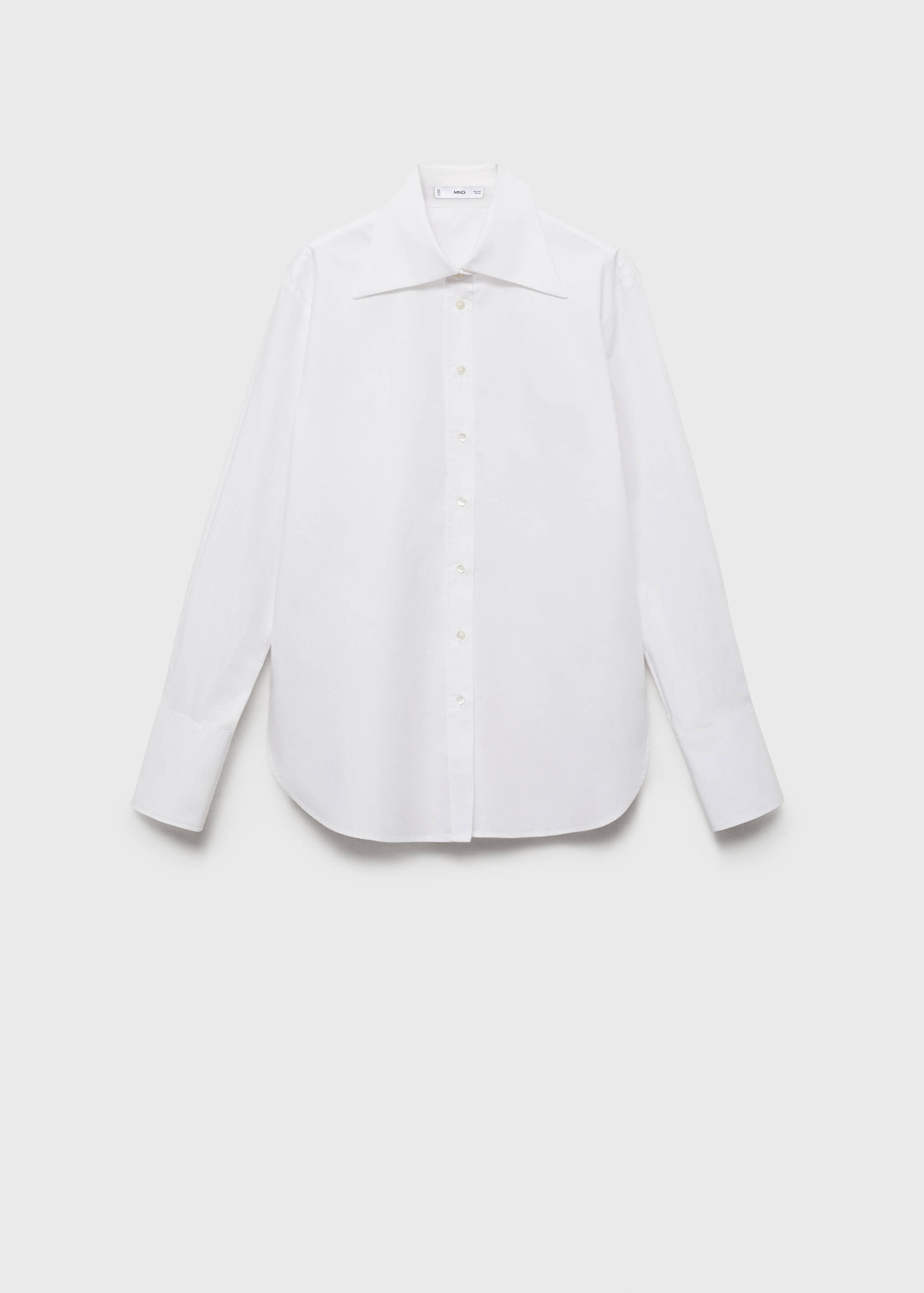 Oversized-Baumwollbluse - Artikel ohne Model