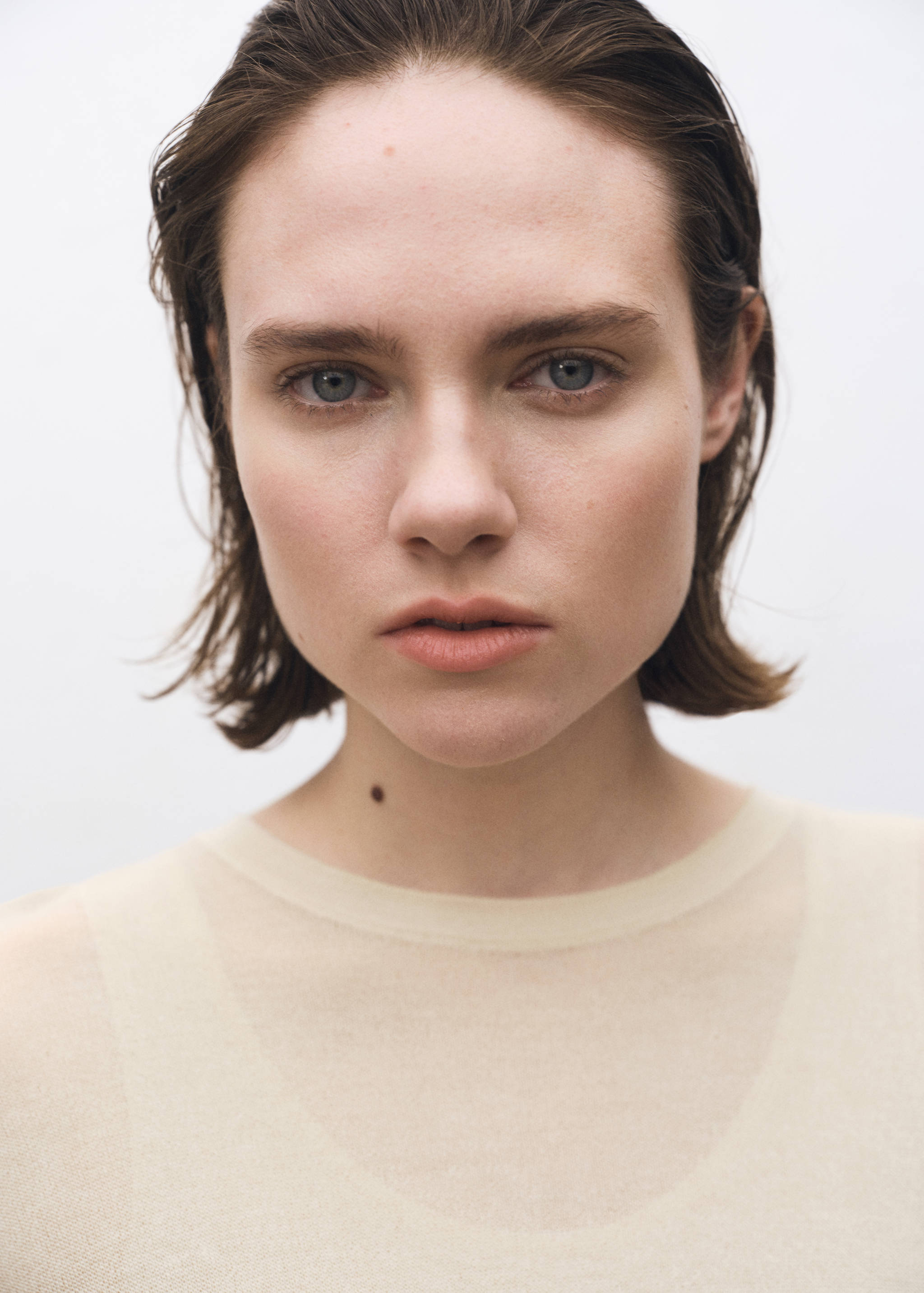 Oversized-Pulluver mit kurzem Ärmel - Detail des Artikels 1