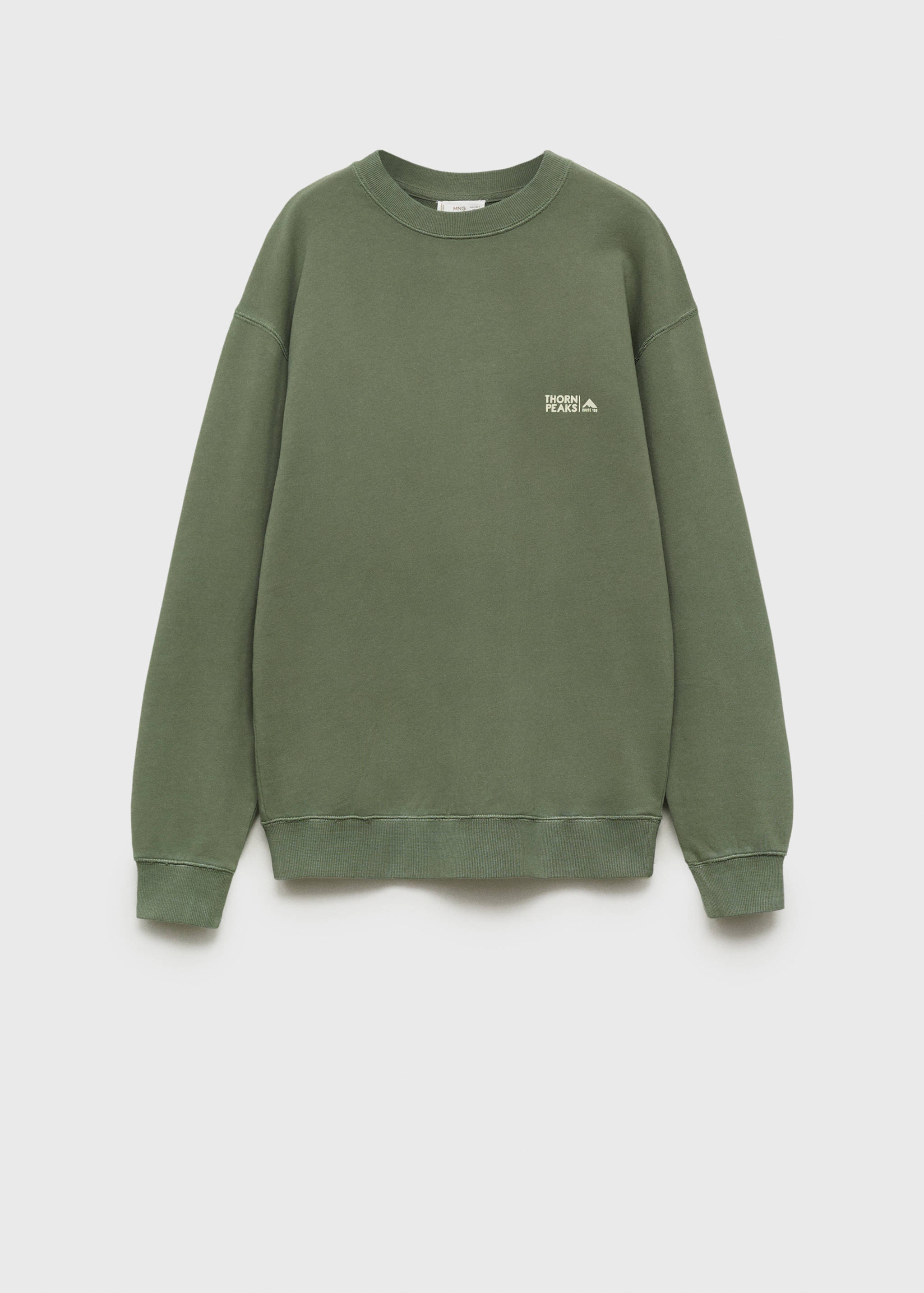 Sweater coton message - Article sans modèle
