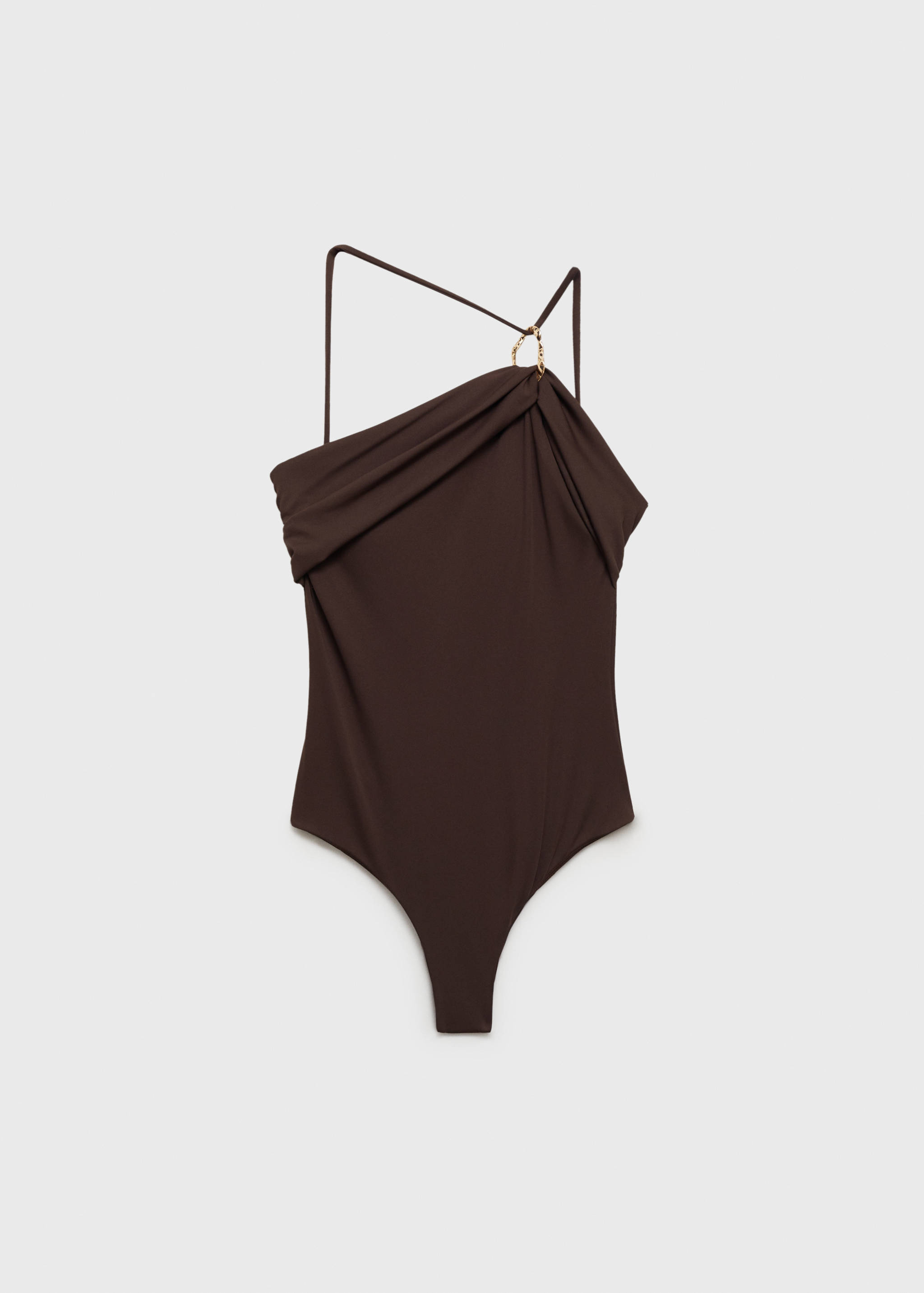 Asymmetrical swimsuit with hoop - Article without model