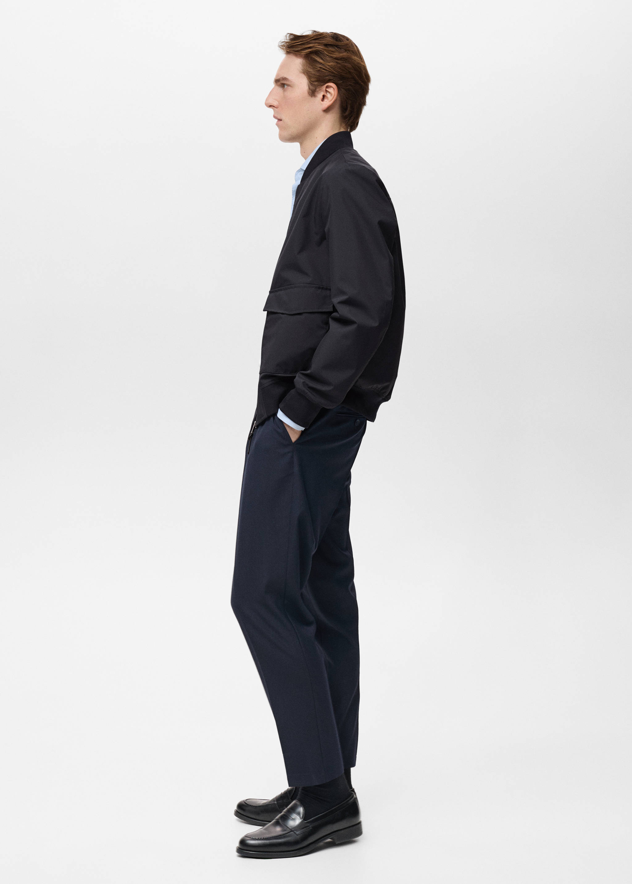 Blouson bomber résistant à l’eau poches - Détail de l'article 2