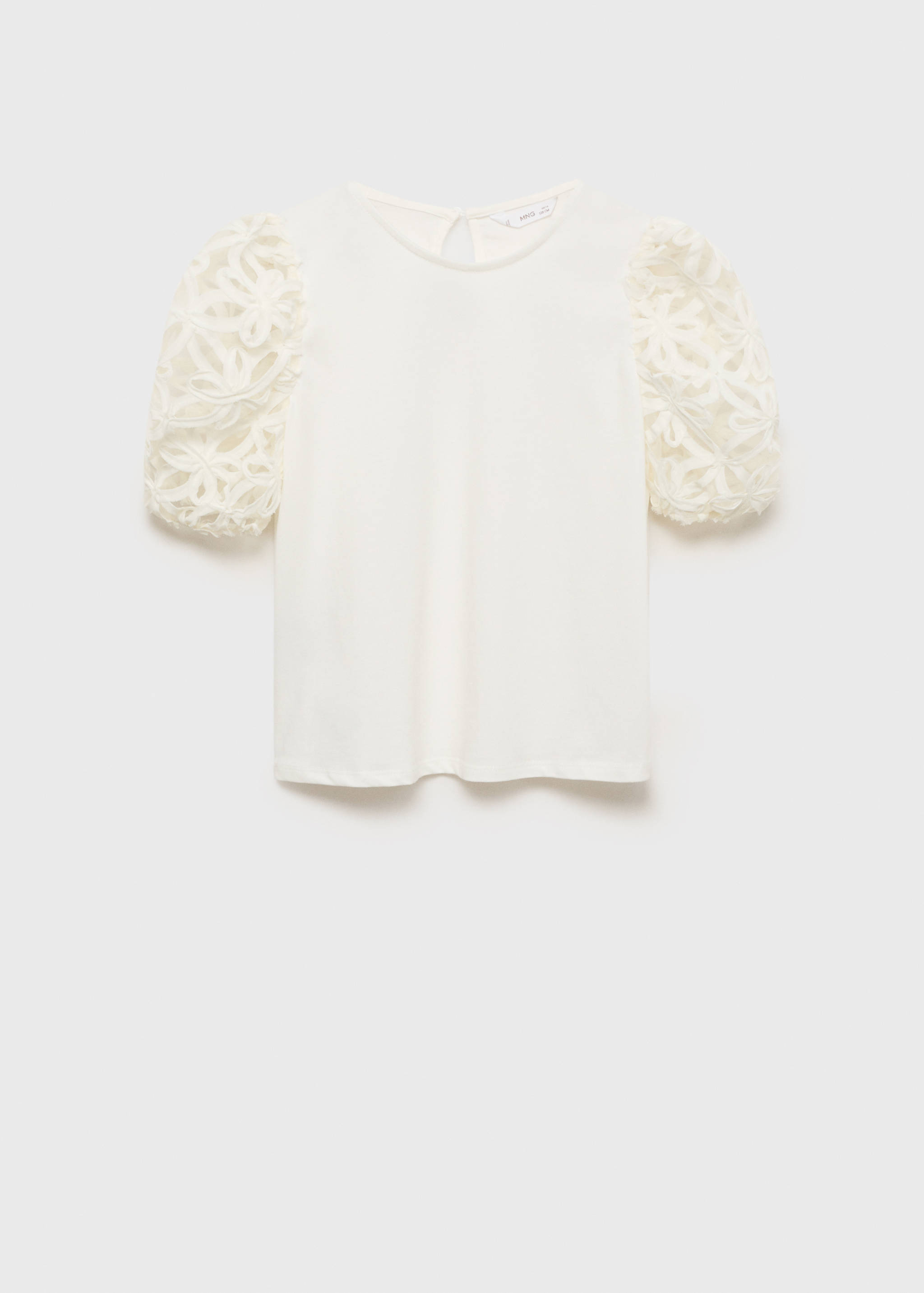 Embroidered short-sleeved t-shirt - Article without model