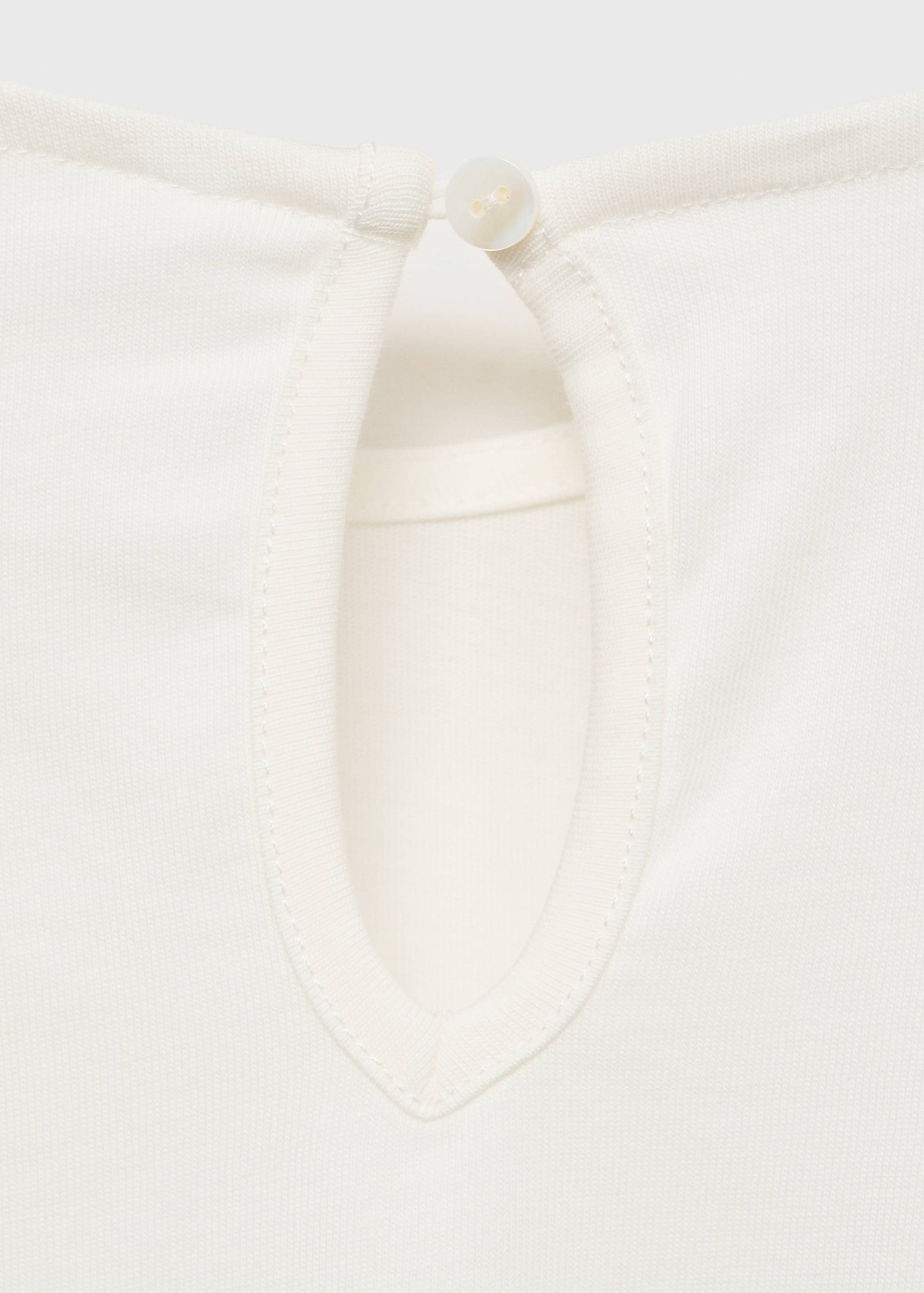 Embroidered short-sleeved t-shirt - Details of the article 0