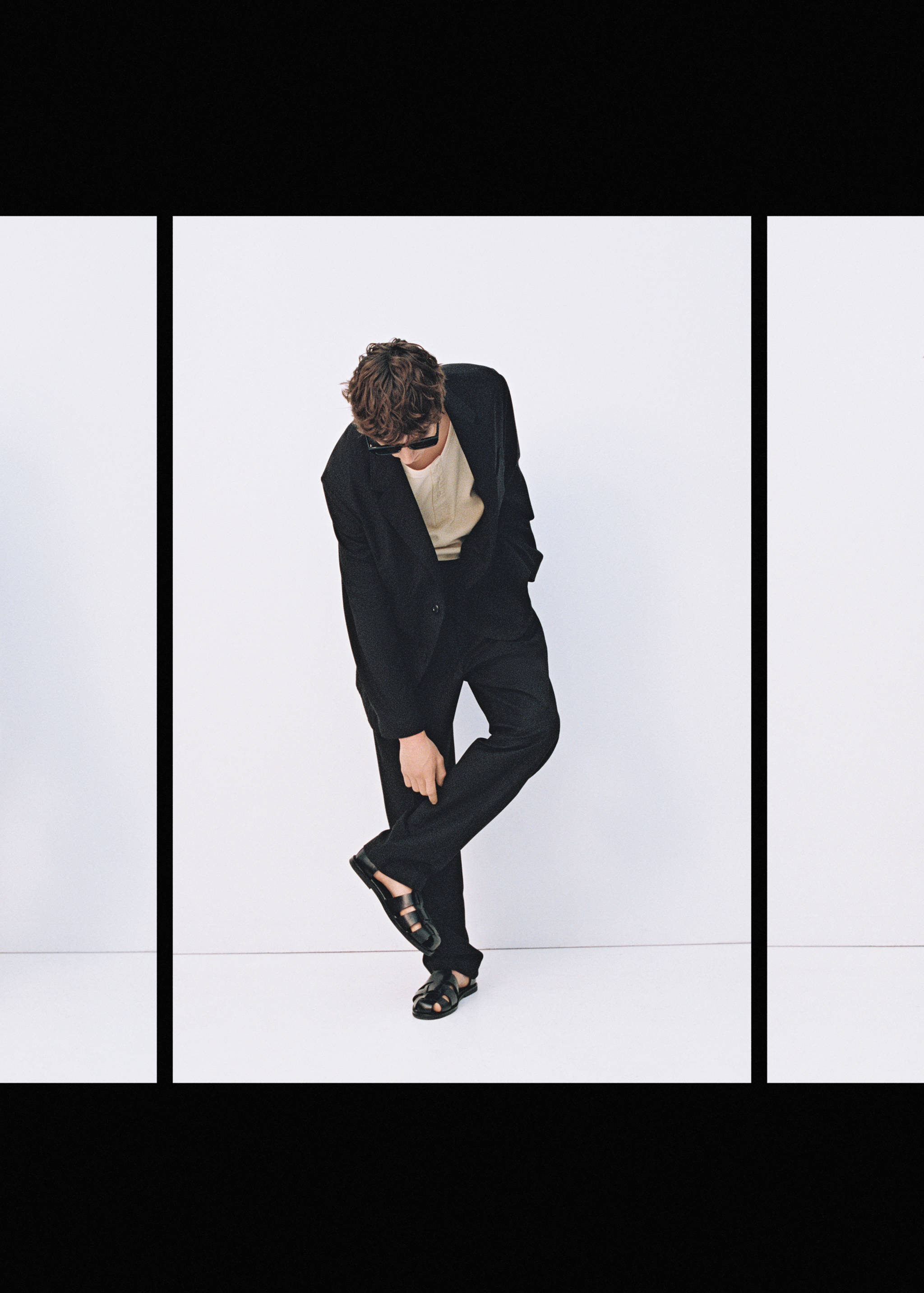 Pantalon costume relaxed-fit pinces - Détail de l'article 5