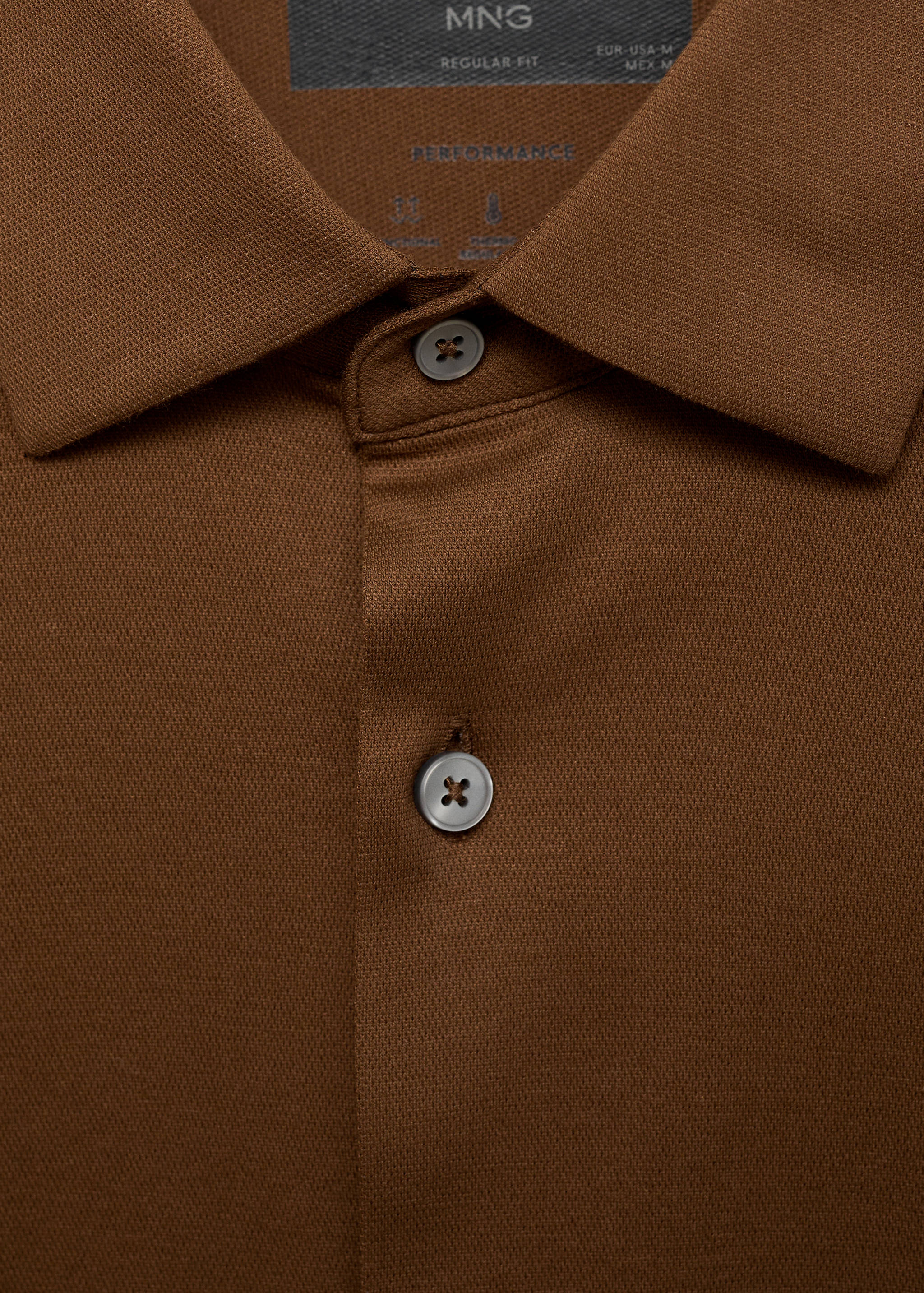 Comfort stretch non-iron shirt - Details of the article 8