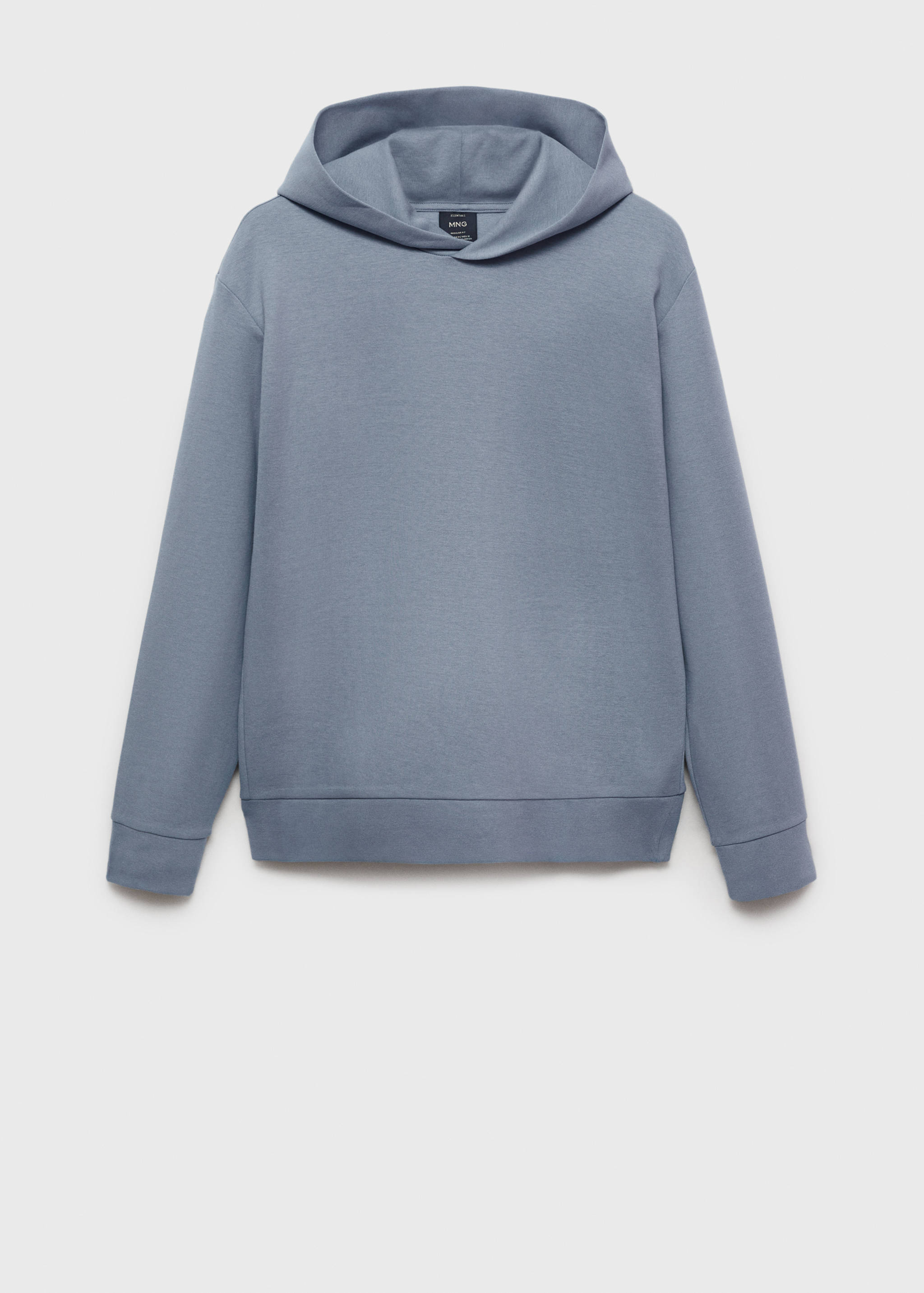 Regular-fit cotton hoodie - Article without model