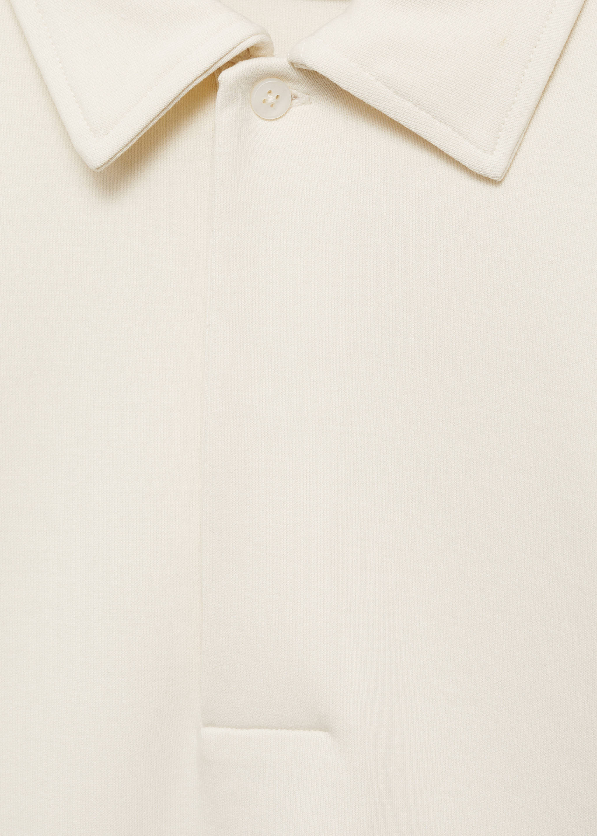 Sudadera polo algodón regular fit - Detalle del artículo 8