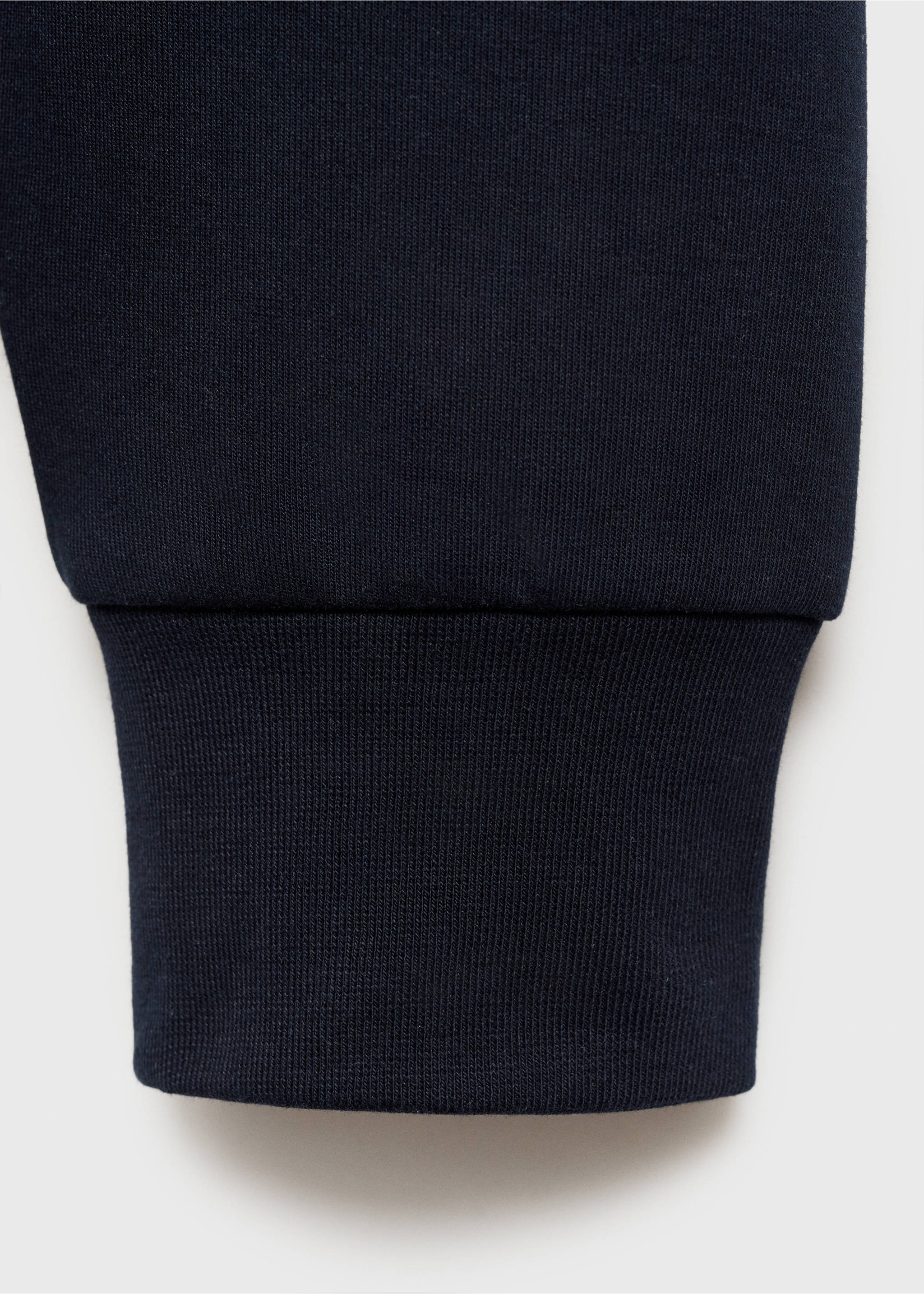 Sweat-shirt polo coton regular-fit - Détail de l'article 0, Bleu nuit. Ref: 87024413-00.