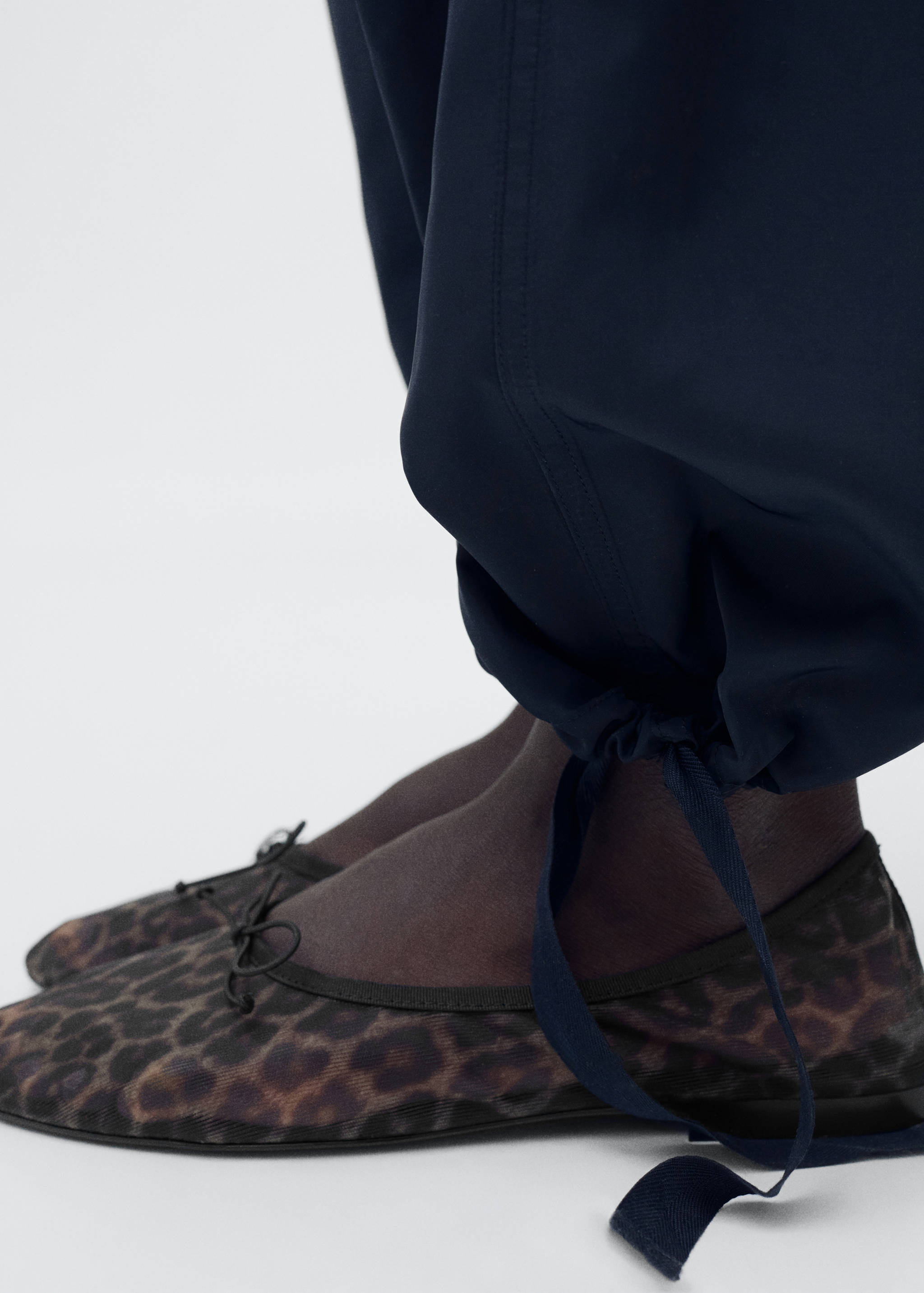 Ballerines en maille filet imprimé animal - Détail de l'article 9