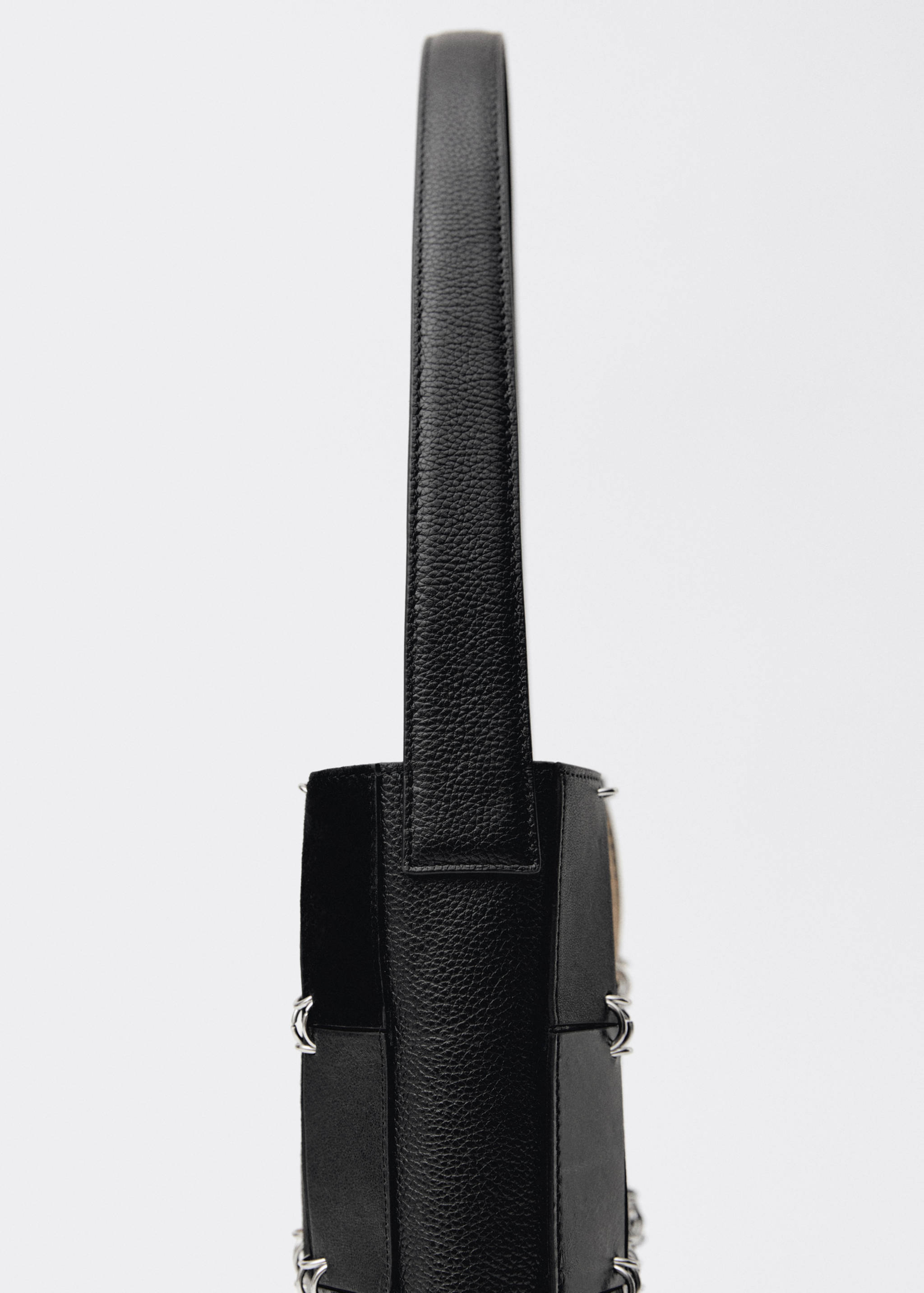 Sac cuir patchwork combiné - Détail de l'article 3