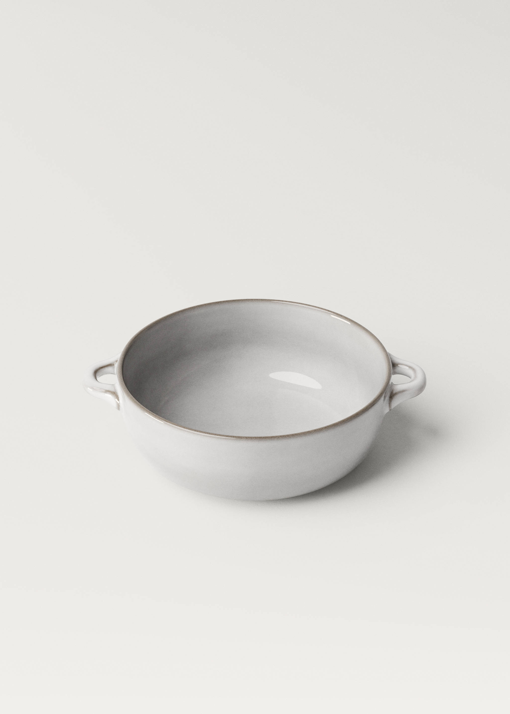 Bowl stoneware casserole rim contrast small - Details of the article 1