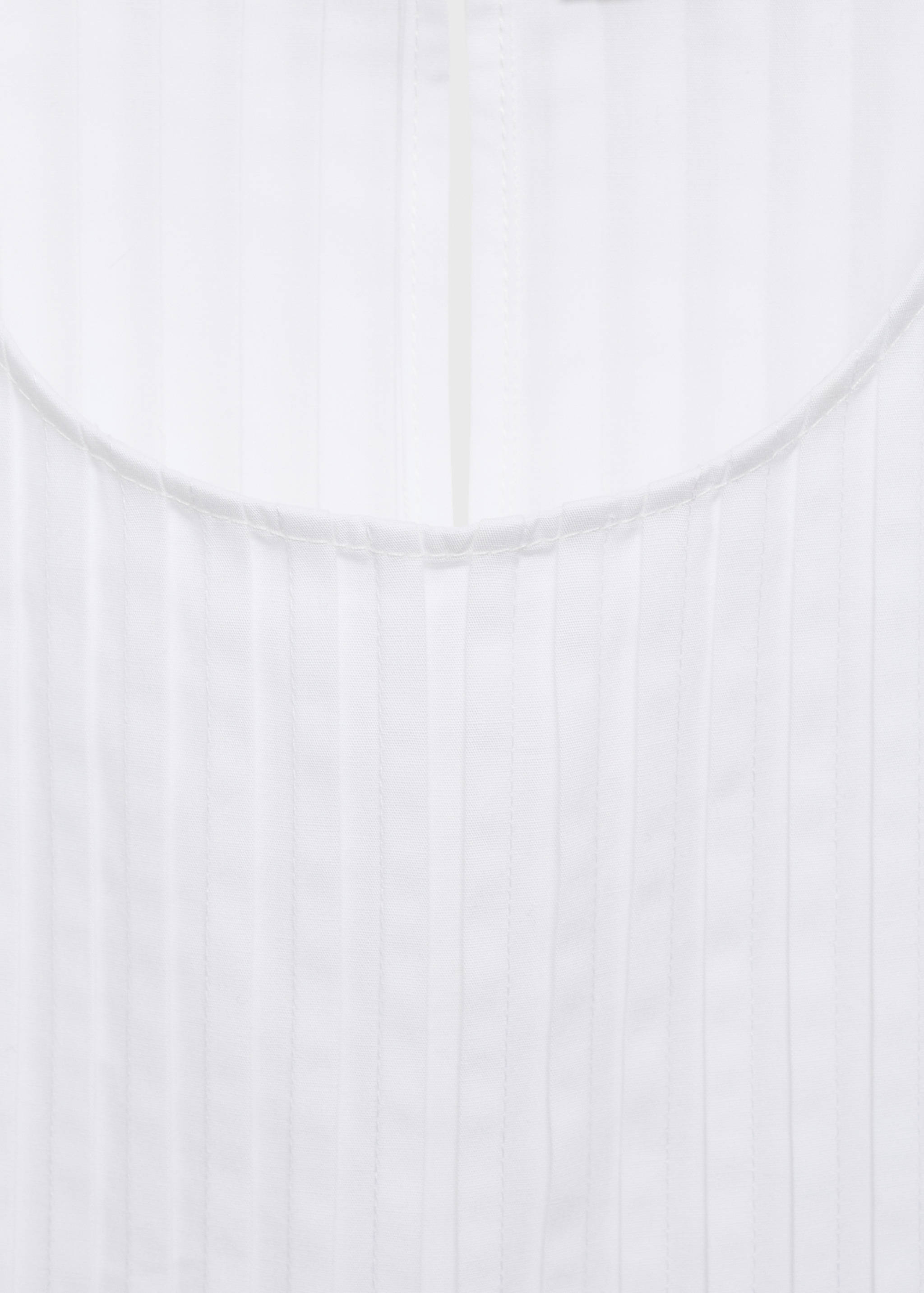 Cotton pleats top - Details of the article 8