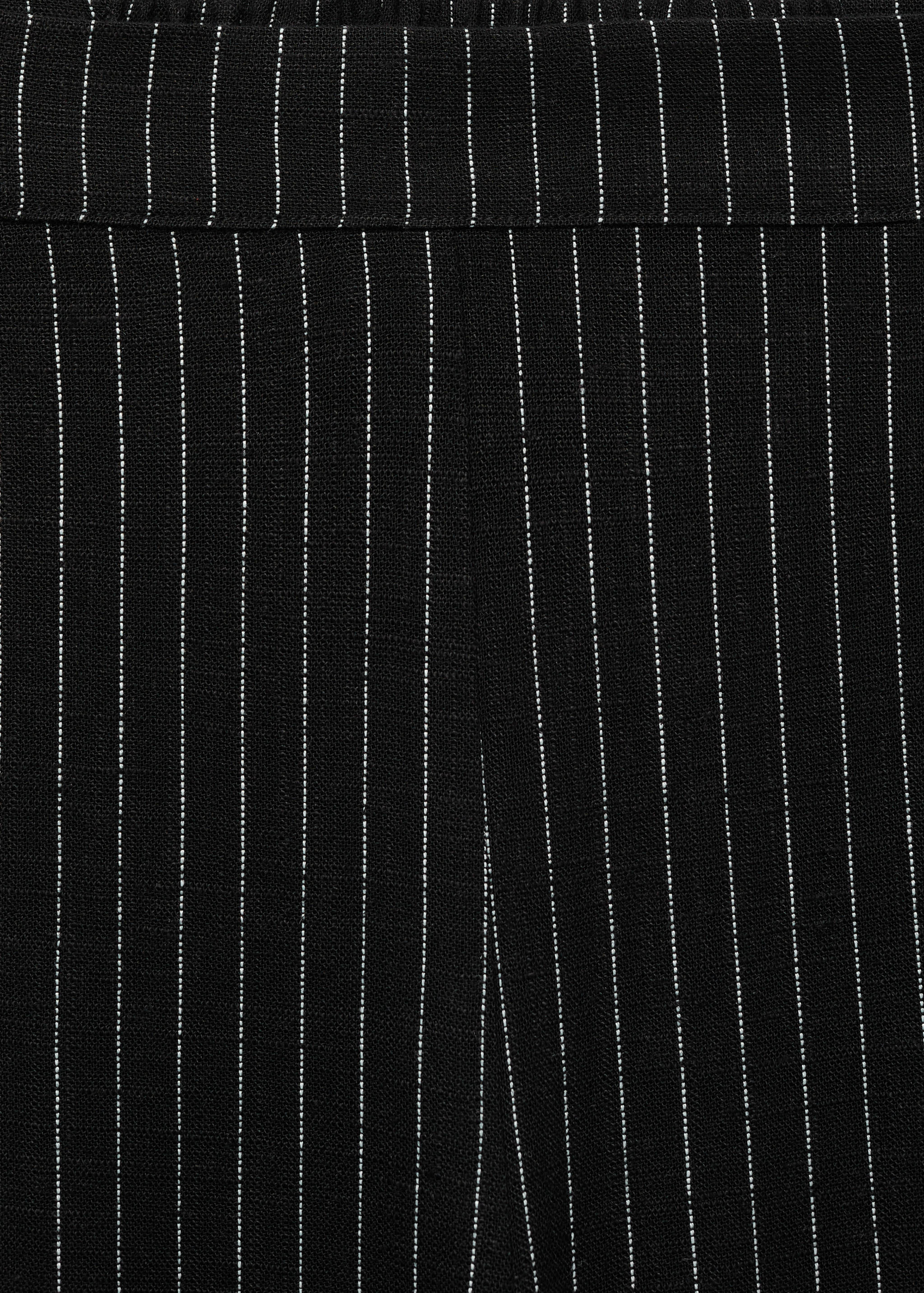 Straight striped trousers - Details of the article 8