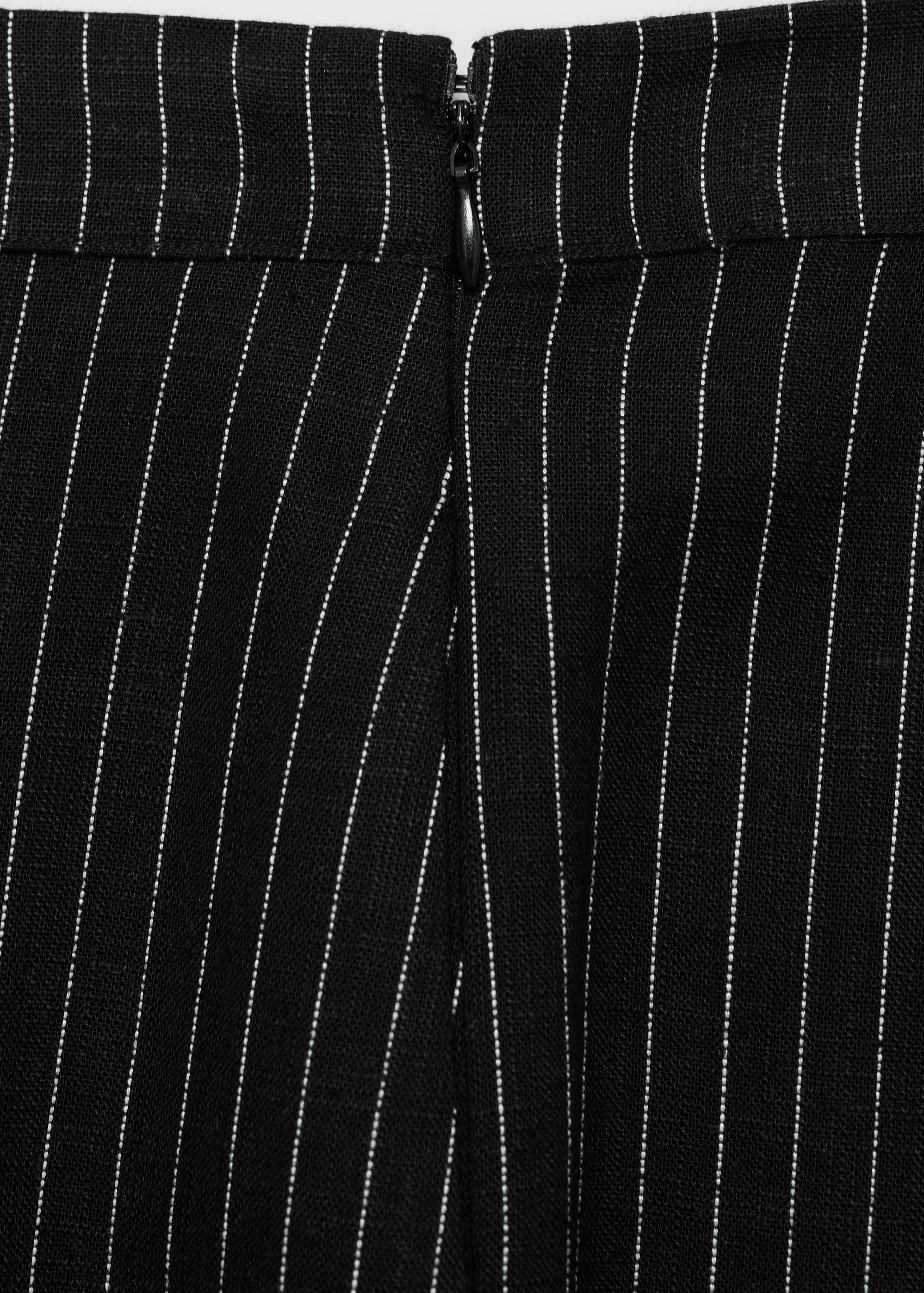Straight striped trousers - Details of the article 0