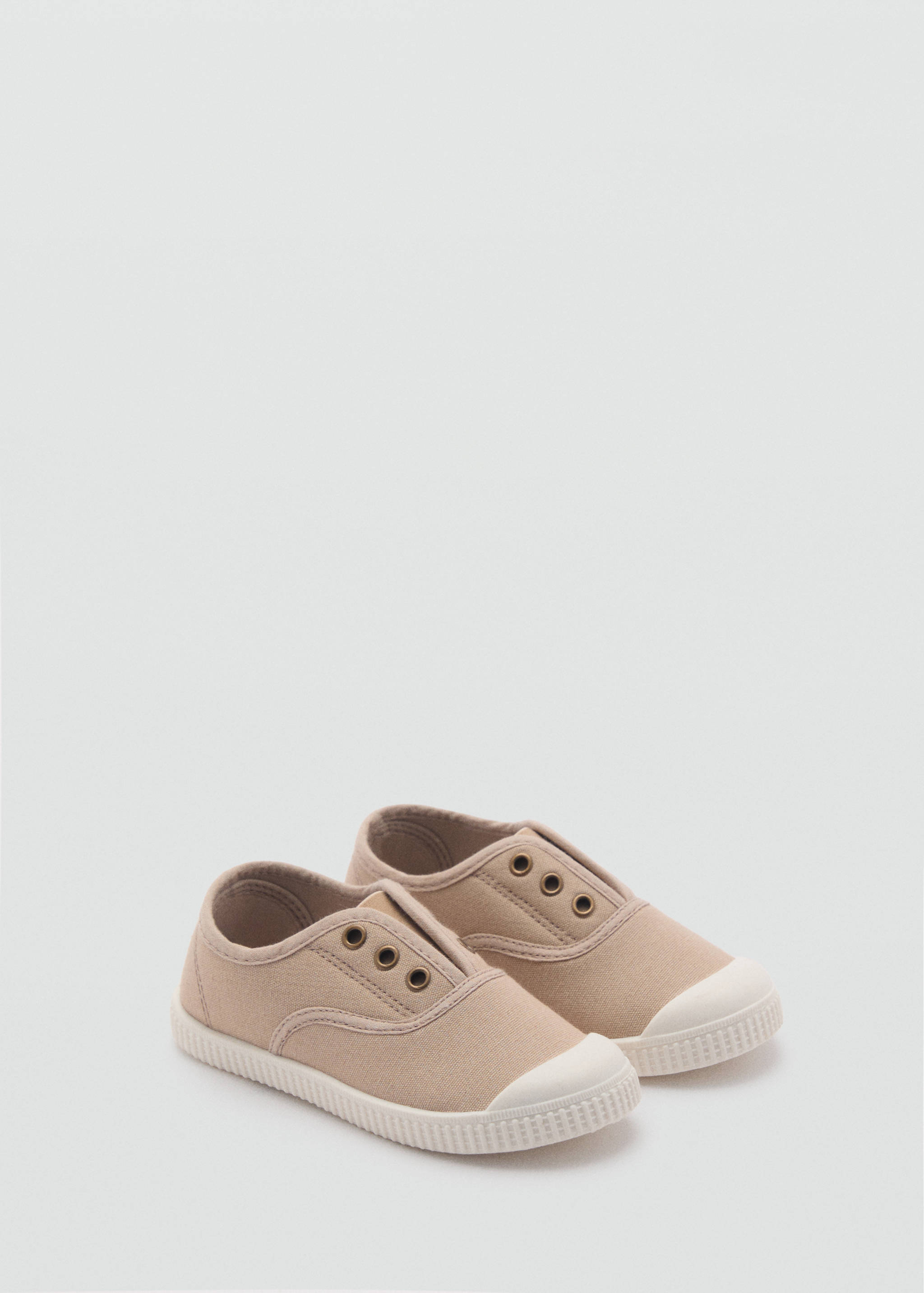 Sneakers mit Stretch-Einsatz - Mittlere Ansicht