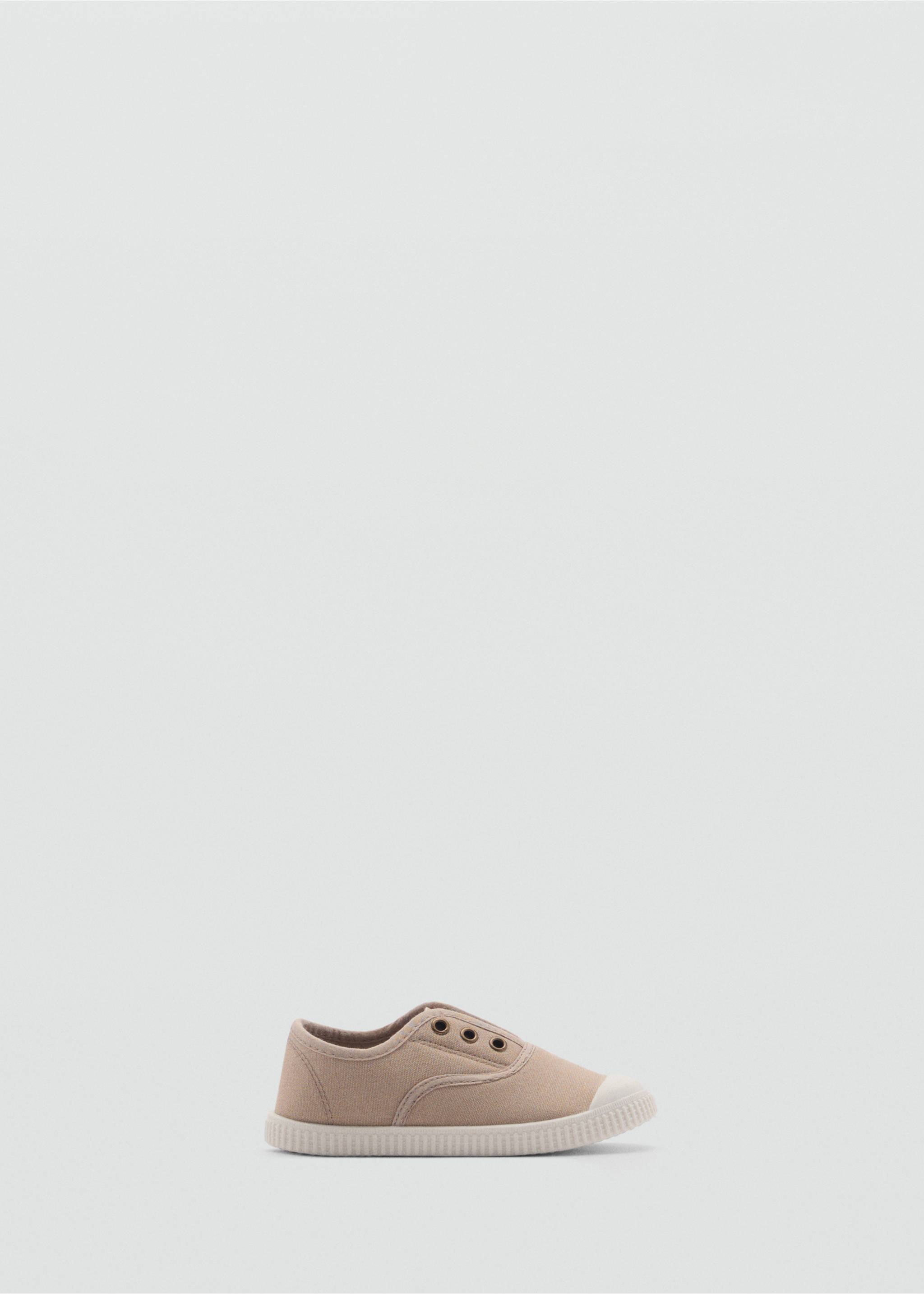 Elastic panel sneakers - Article without model, Medium Brown. Ref: 87024783-00.