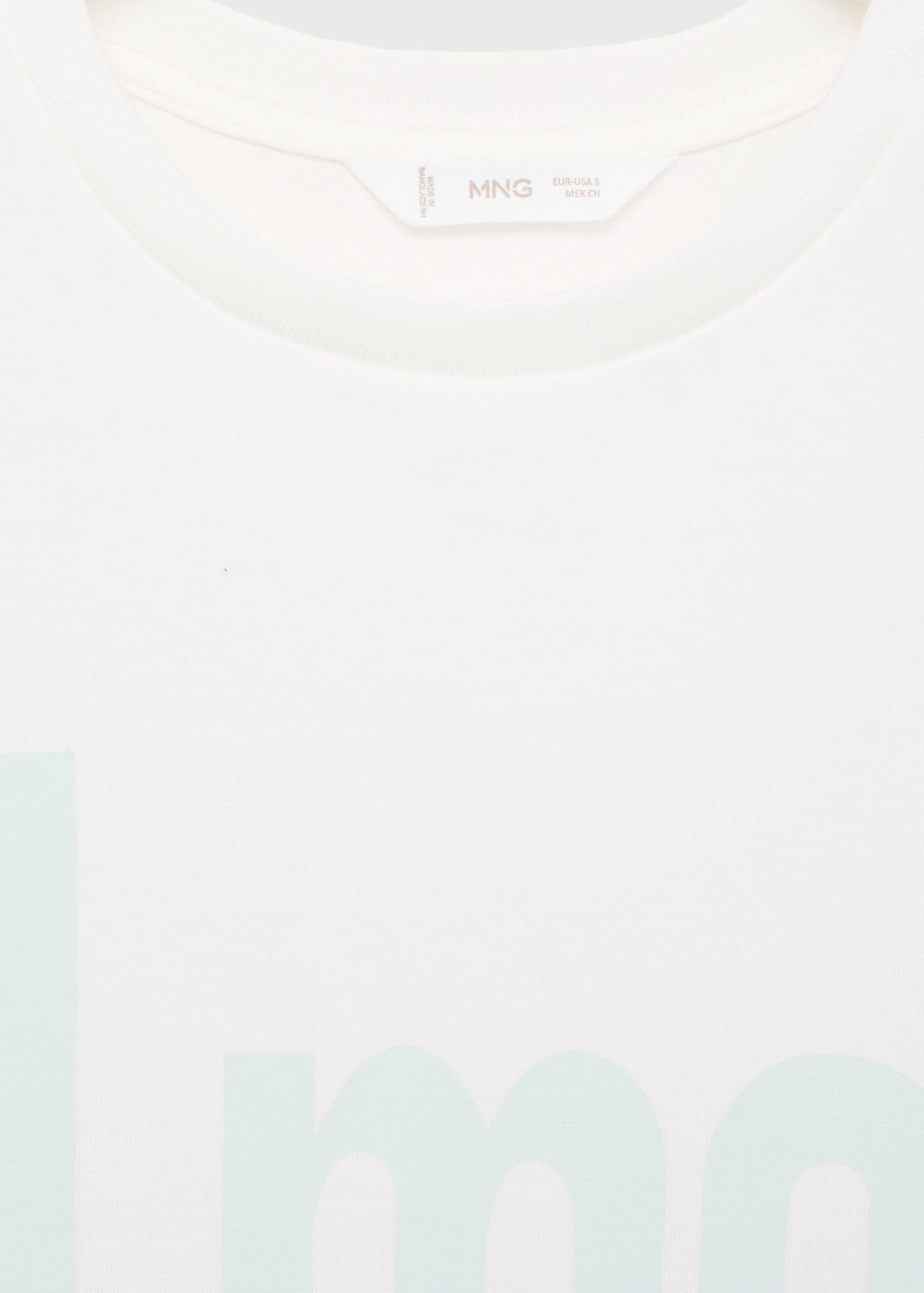 T-shirt coton message - Détail de l'article 0