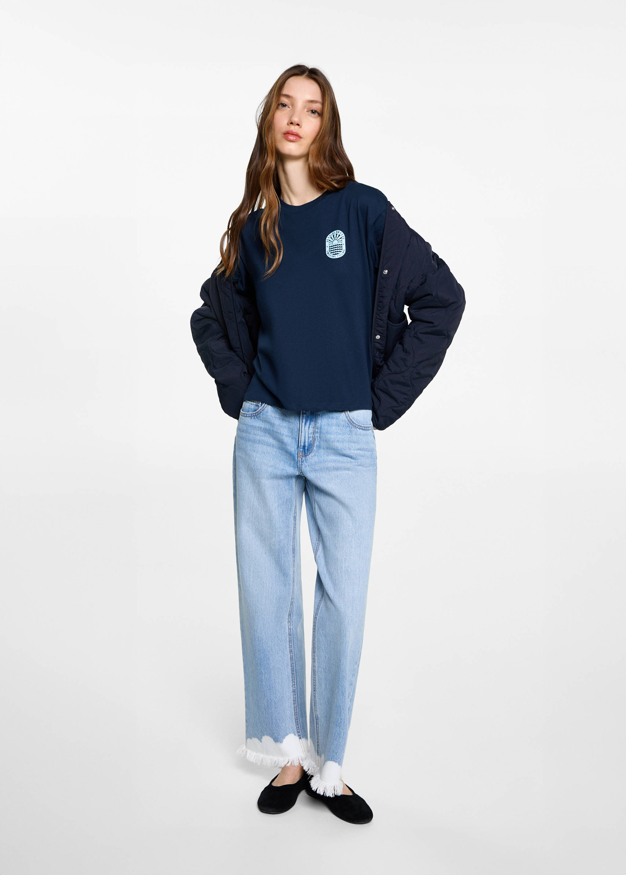 Samarreta dibuix estampat - Pla general