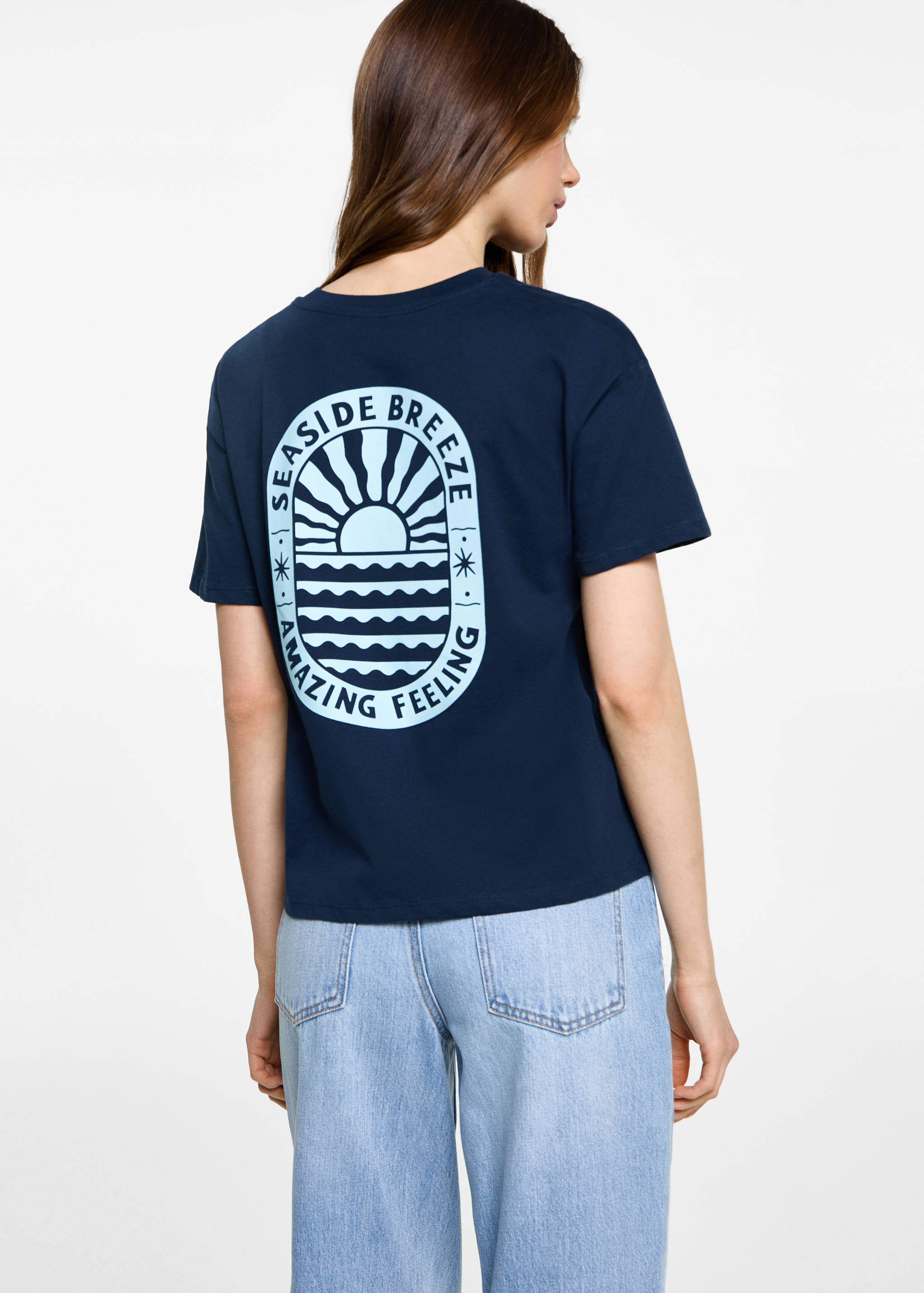 Samarreta dibuix estampat - Revers de l'article