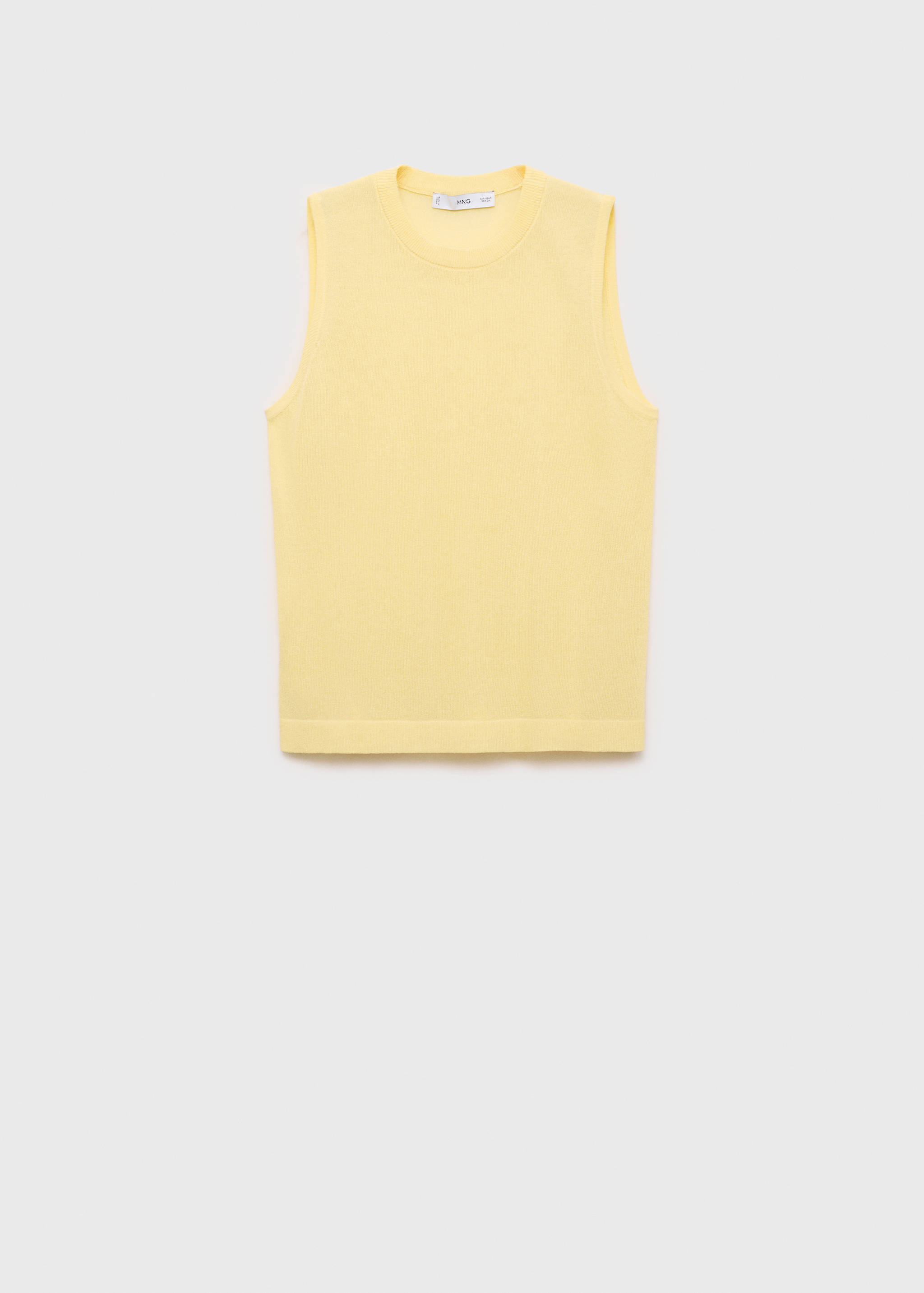 Top maglia senza maniche - Articolo senza modello