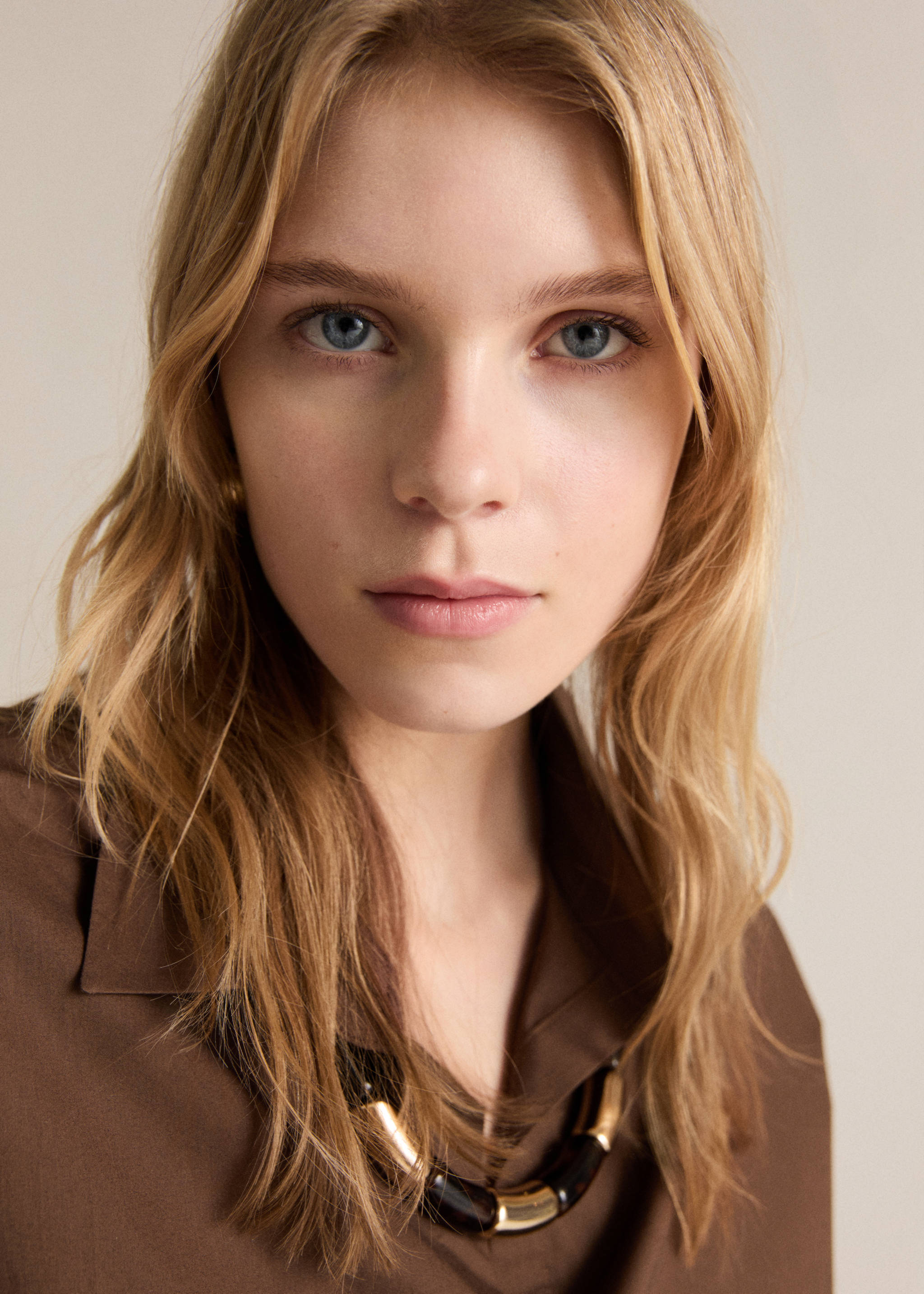 Camisa recta 100% algodón - Detalle del artículo 1