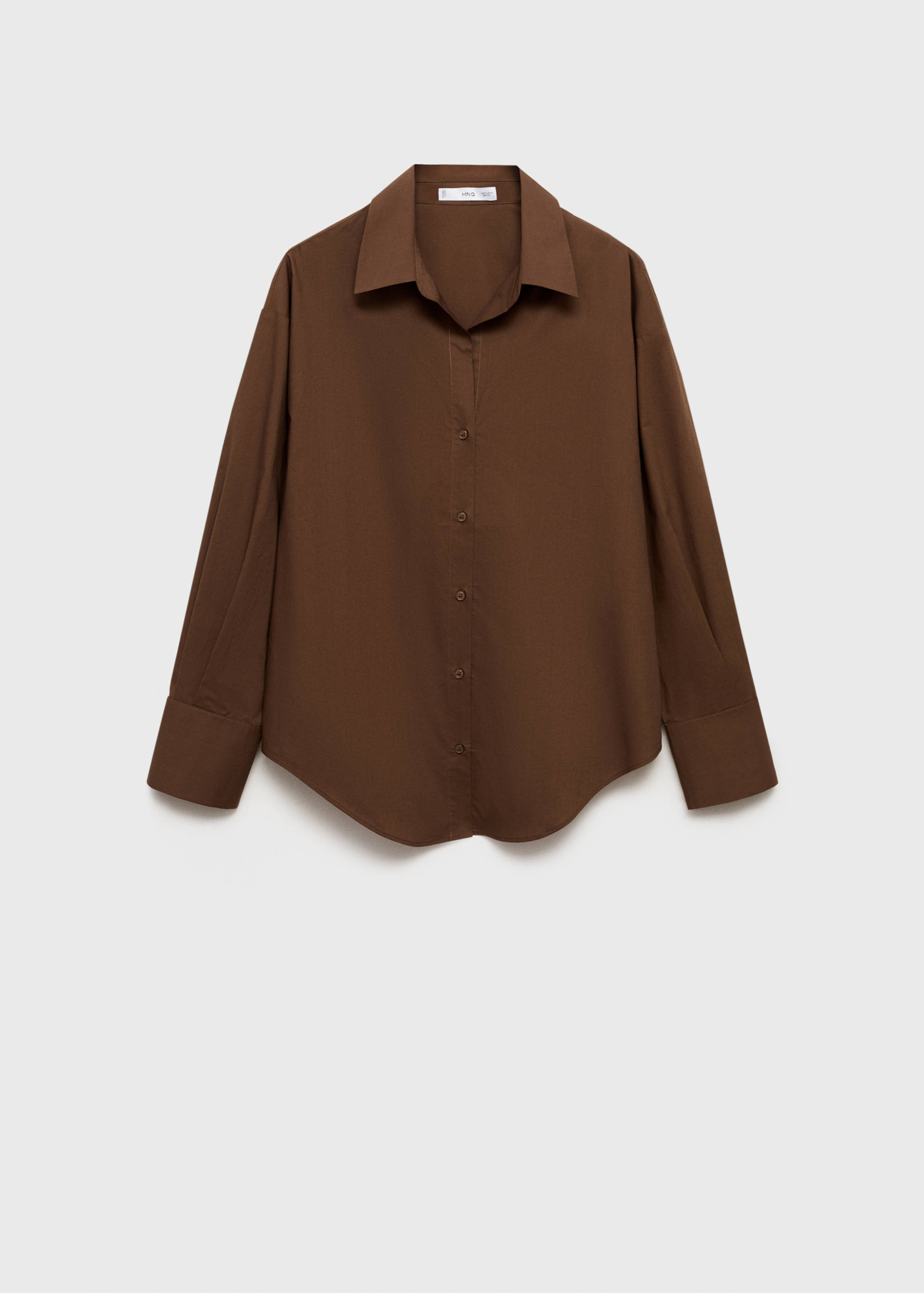 Camisa recta 100% algodón - Artículo sin modelo