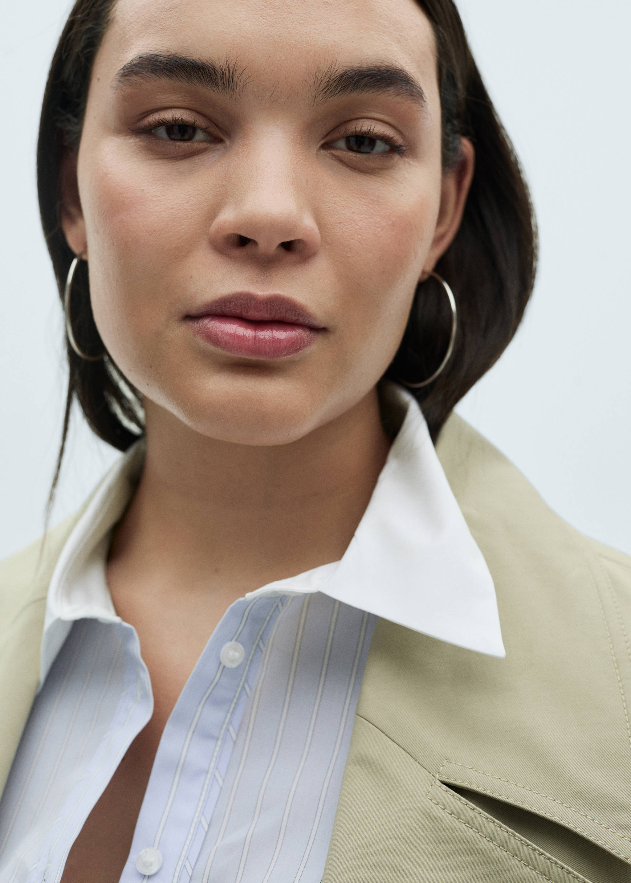 Cotton-blend combined shirt - Details of the article 4