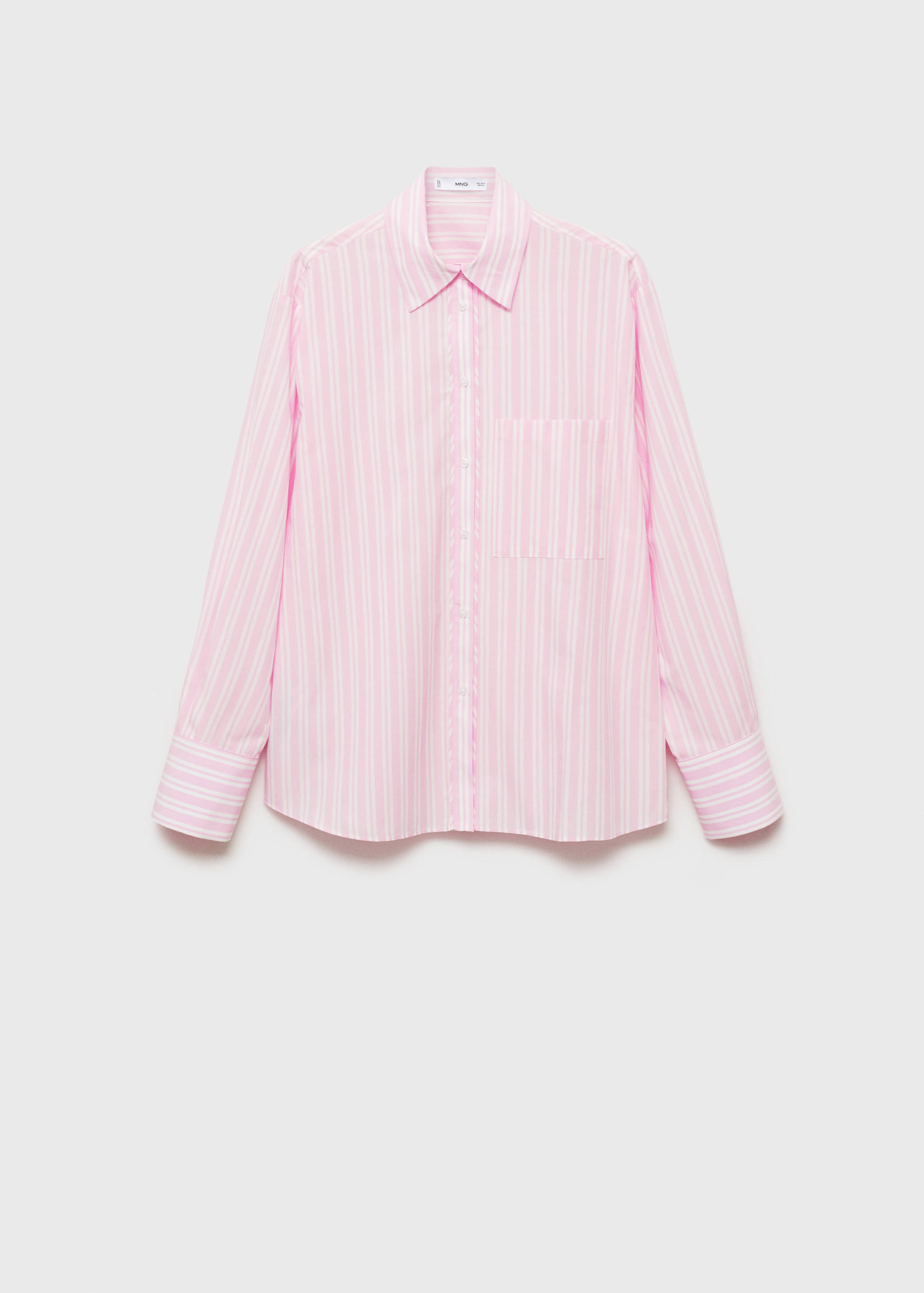 Camisa recta rayas - Artículo sin modelo