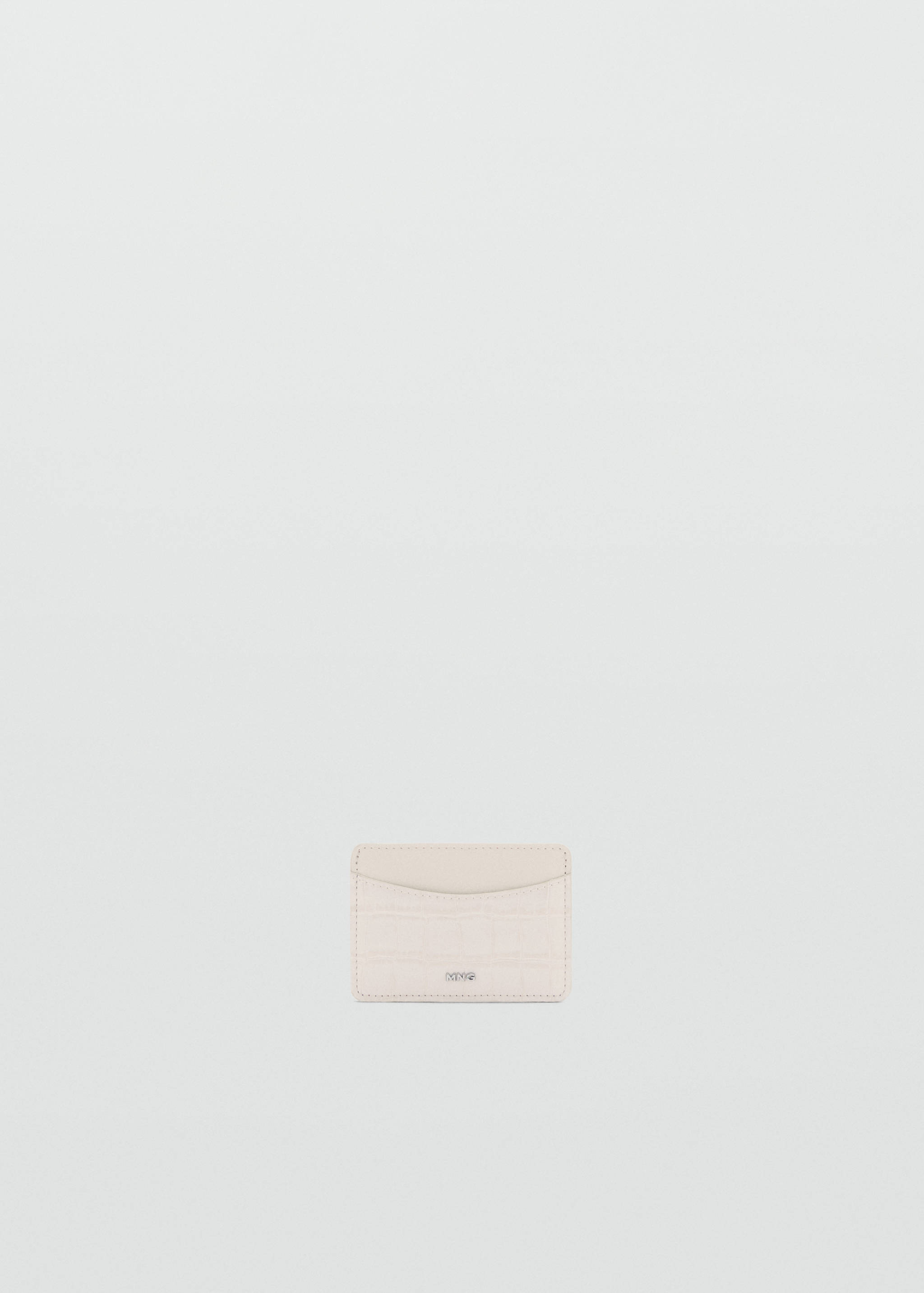 Kartenetui mit Krokoleder-Effekt - Artikel ohne Model