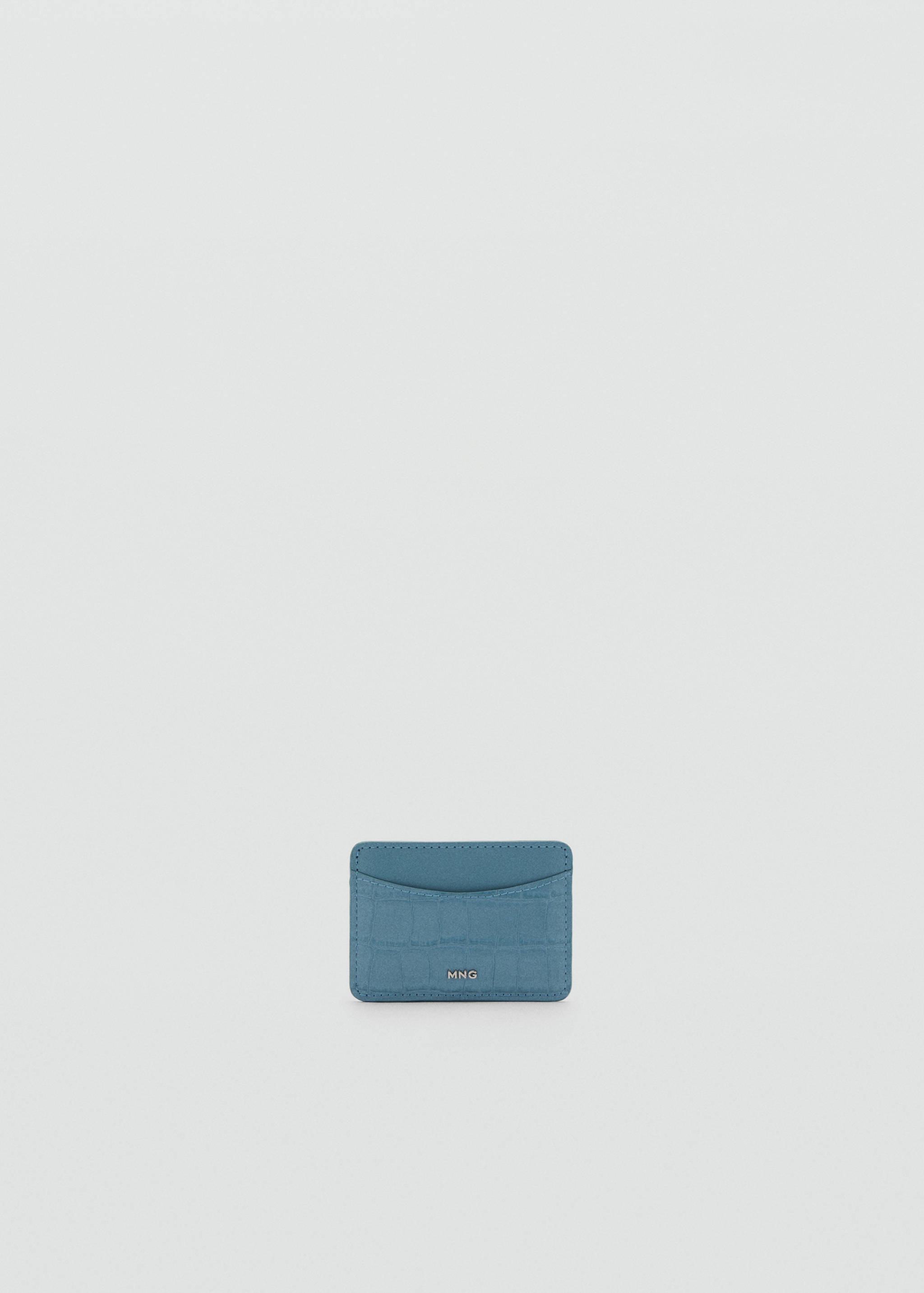 Kartenetui mit Krokoleder-Effekt - Artikel ohne Model