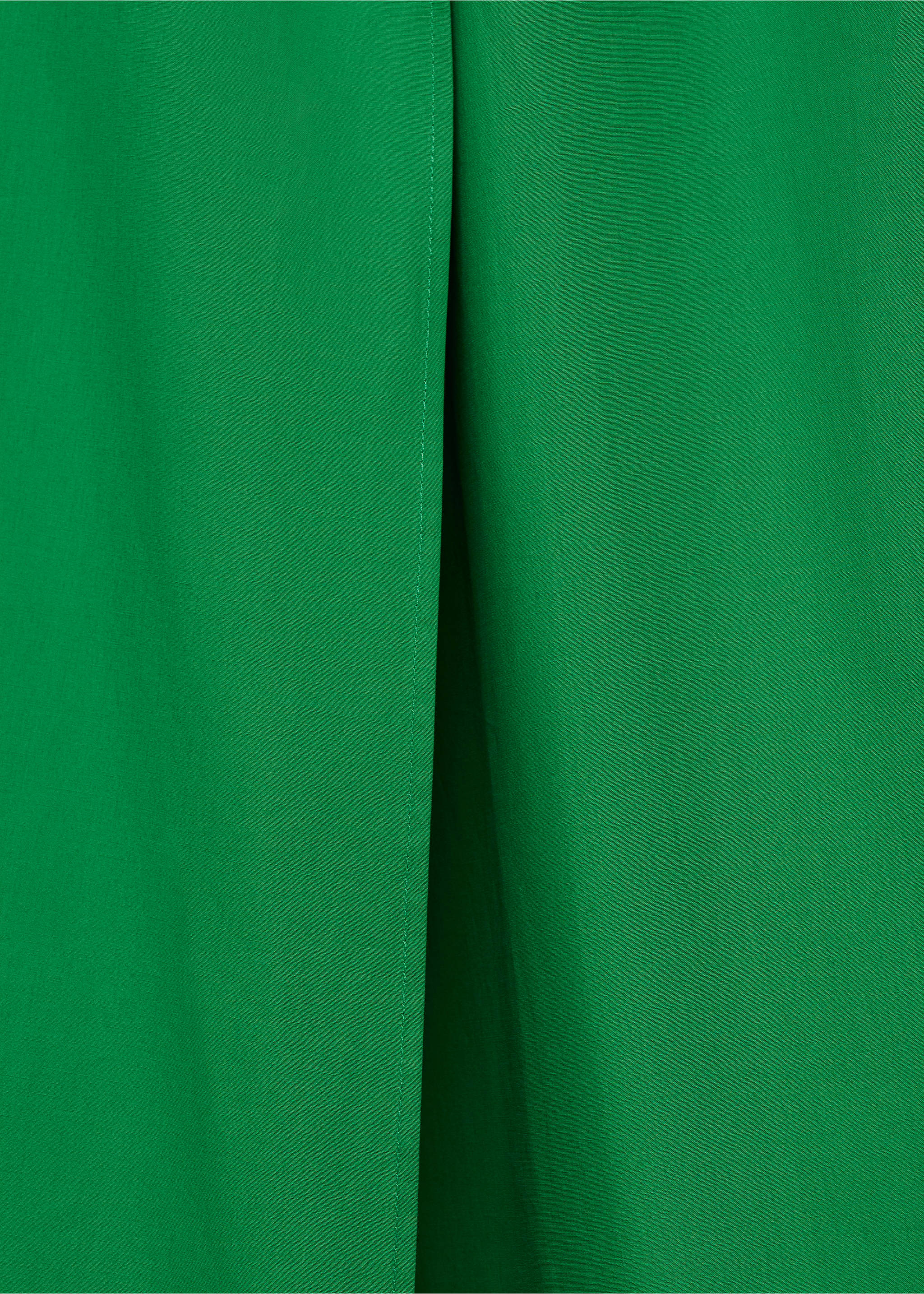 Flared bow dress - Details of the article 0, Green. Ref: 87024811-00.