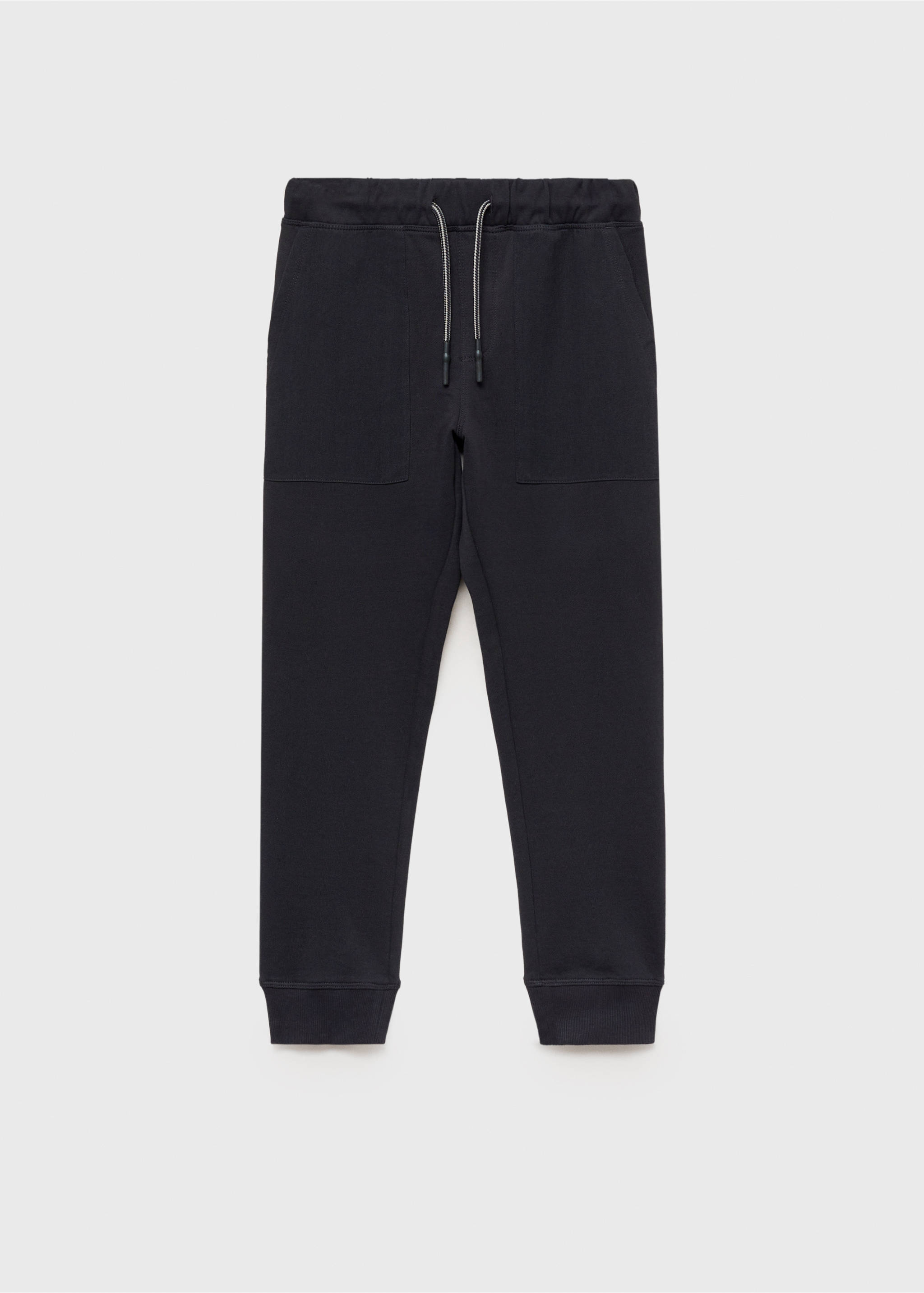 Jogger-Hose aus Baumwolle - Artikel ohne Model, Anthrazit. Ref: 87025138-00.
