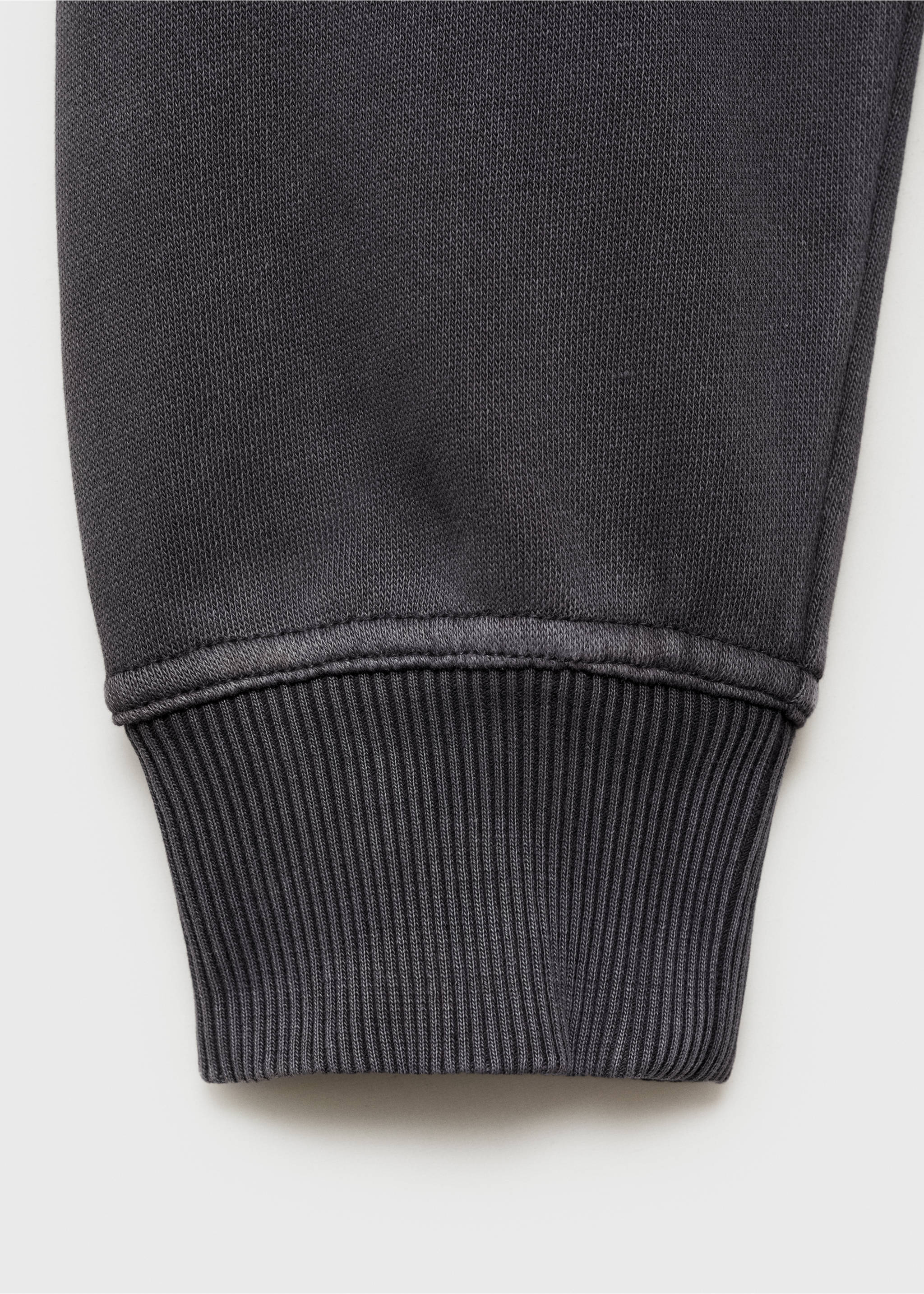 Printed cotton sweatshirt - Details of the article 0, Grey. Ref: 87025139-00.