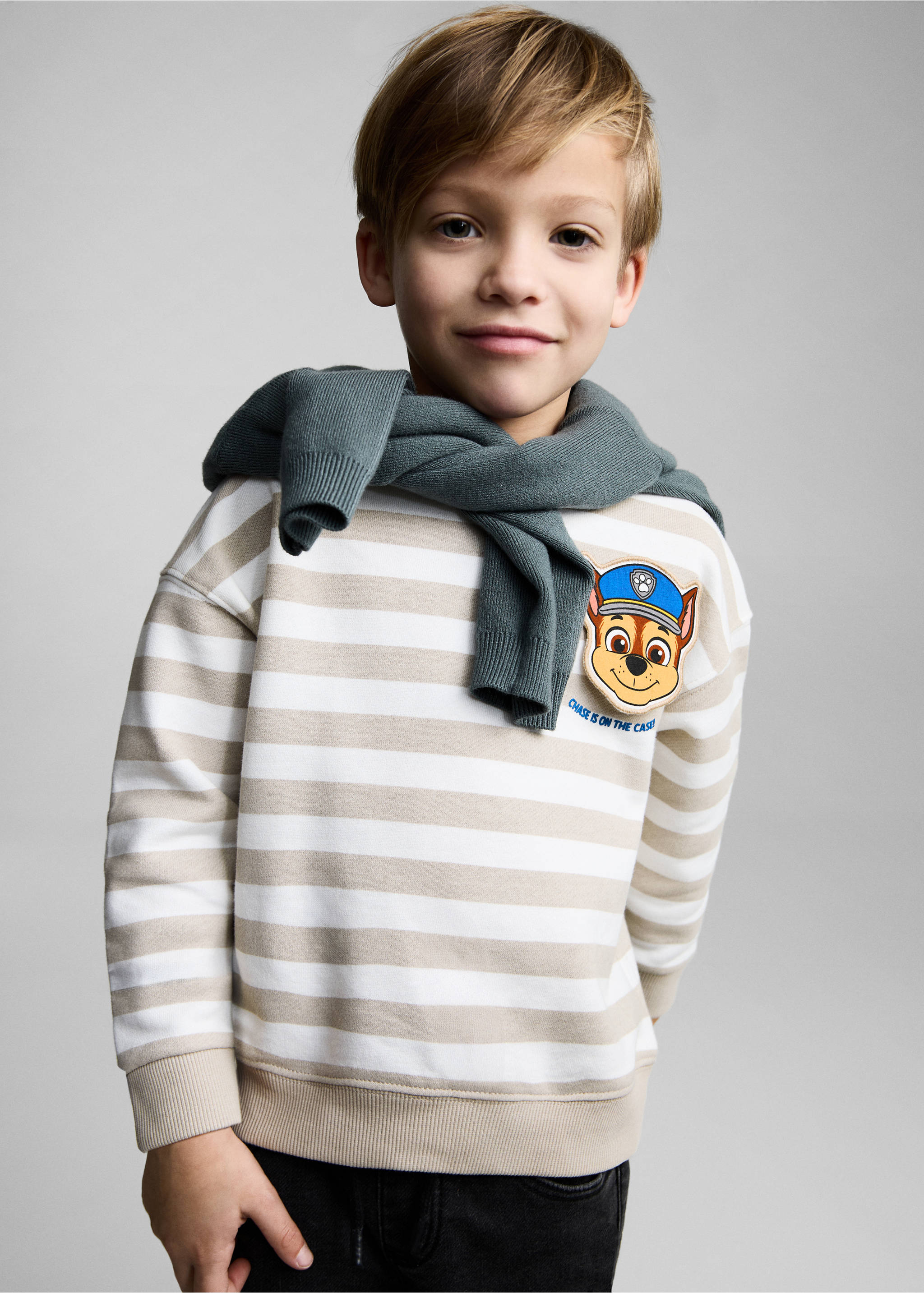 Paw Patrol sweatshirt - Middenvlak, Zand. Ref: 87025141-00.