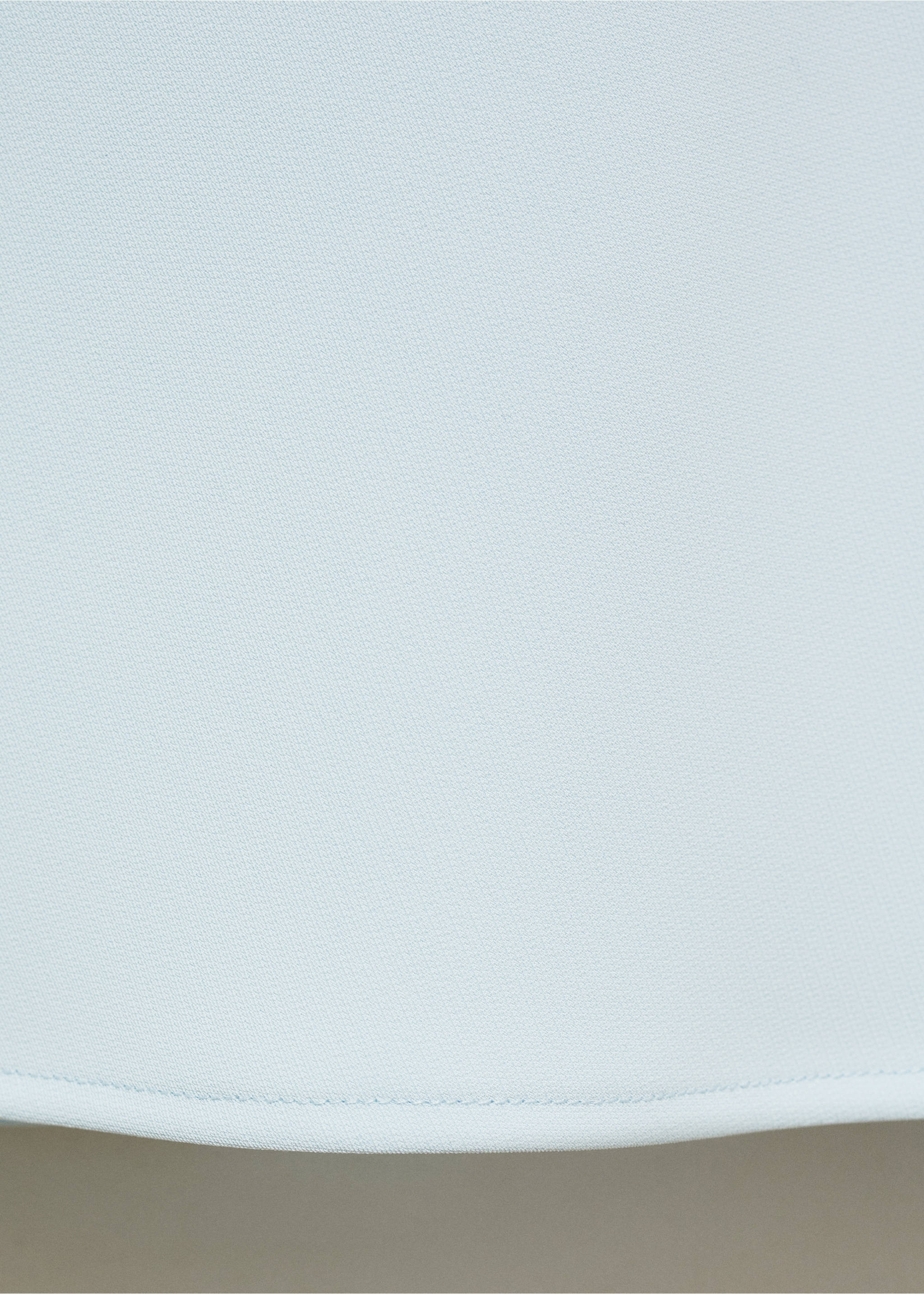 Vestit setinat esquena drapejada - Detall de l'article 0, Blau cel. Ref: 87025727-00.