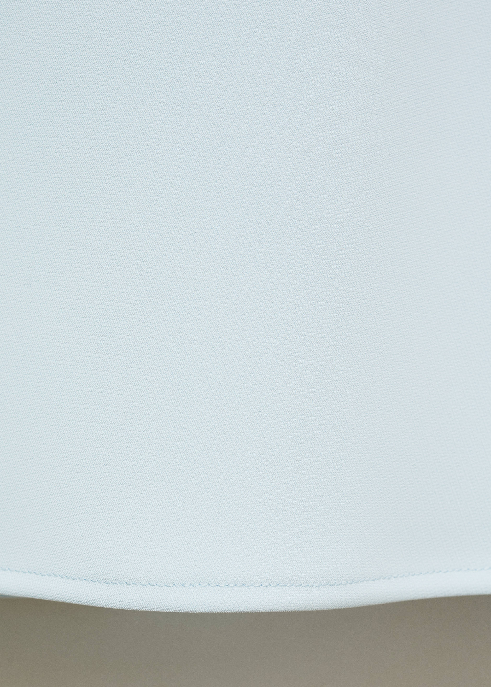 Vestit setinat esquena drapejada - Detall de l'article 0